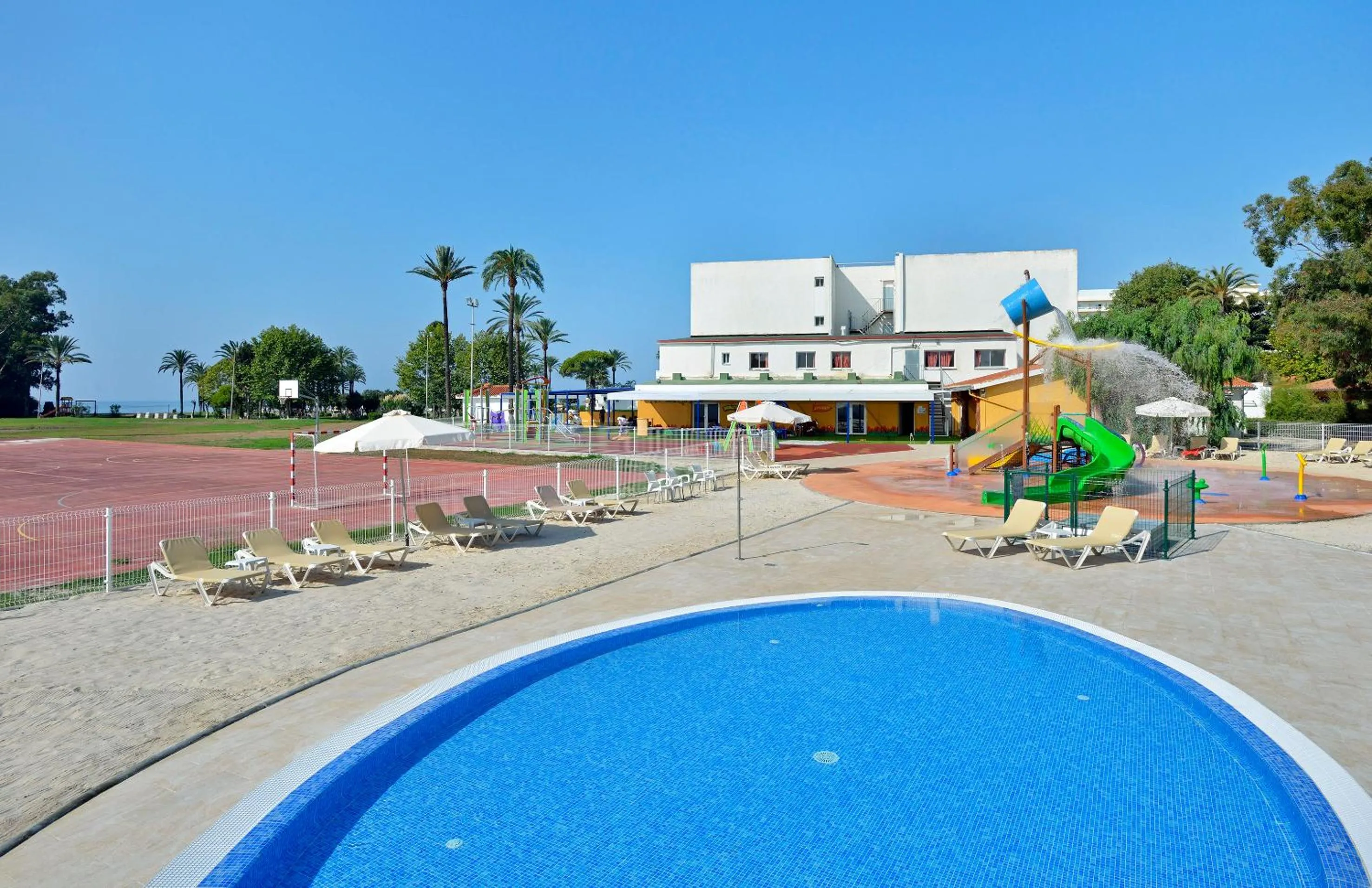 Children play ground in Sol Marbella Estepona Atalaya Park