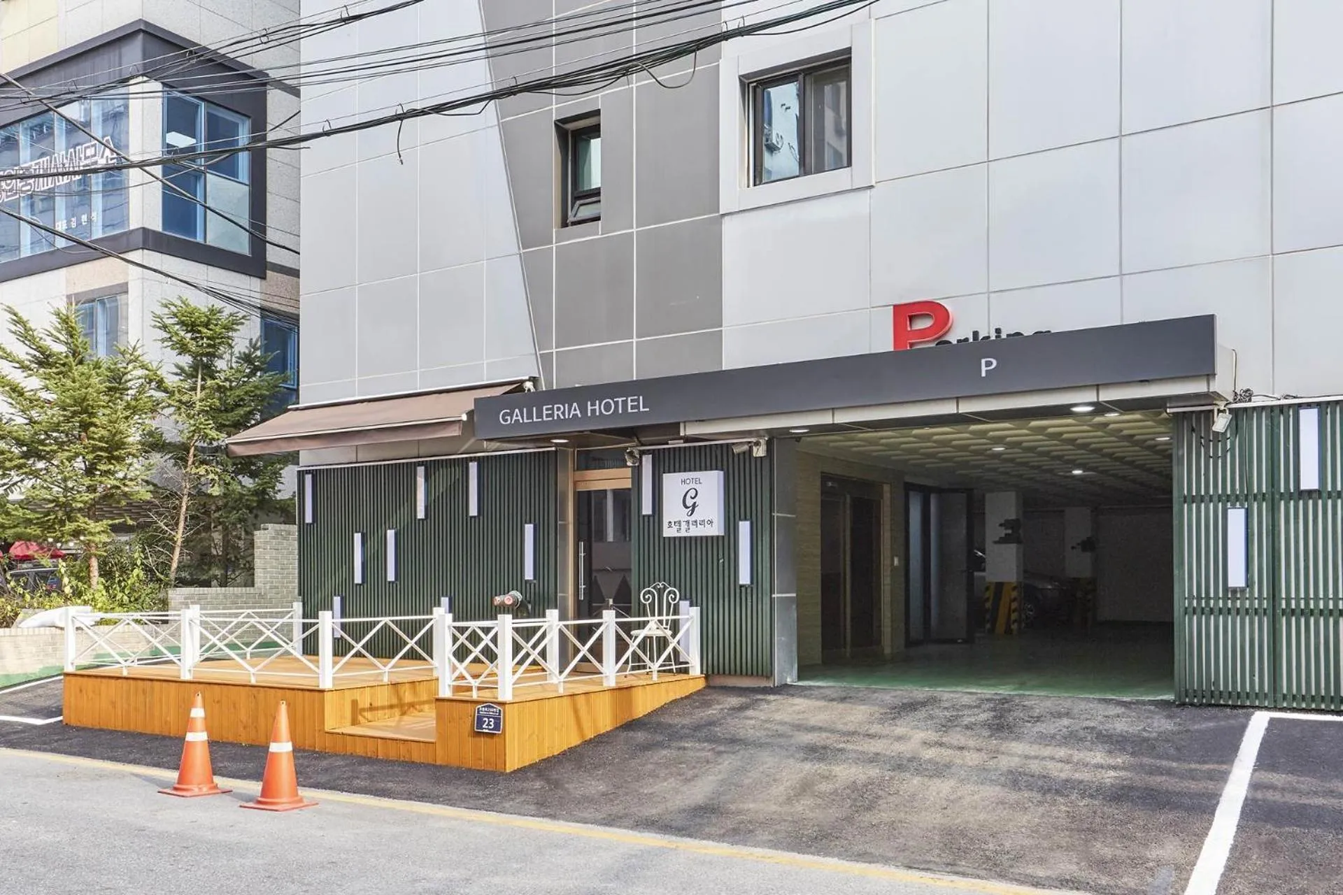 Property building in Galleria Hotel