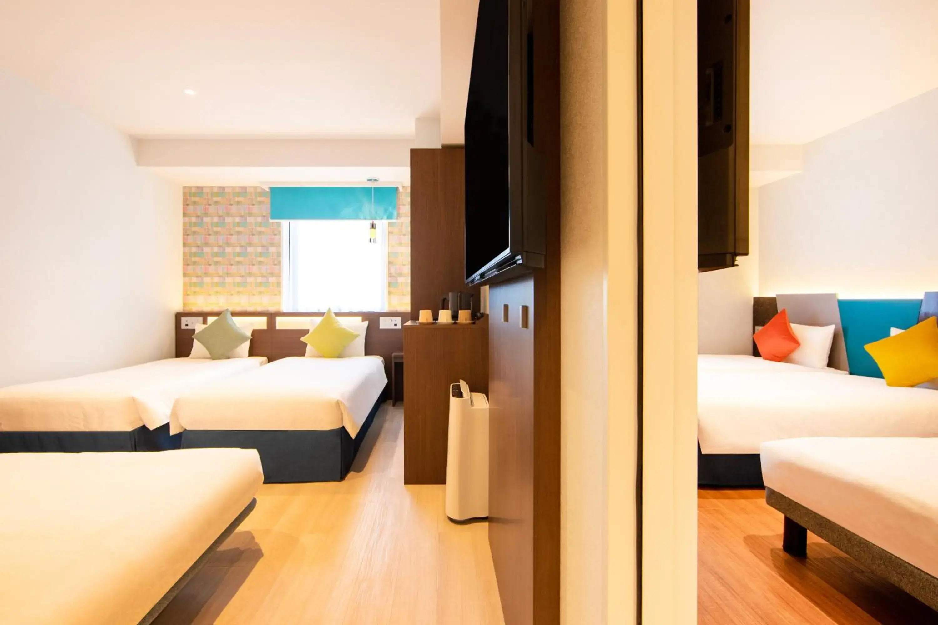 Bed in karaksa hotel colors Tokyo Yaesu Bed in karaksa hotel colors Tokyo Yaesu