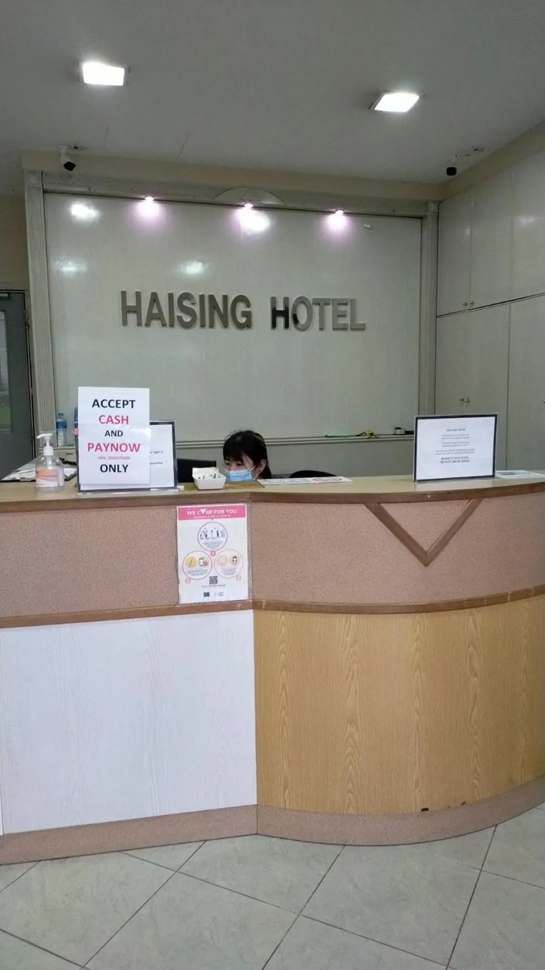Lobby or reception in Haising Hotel