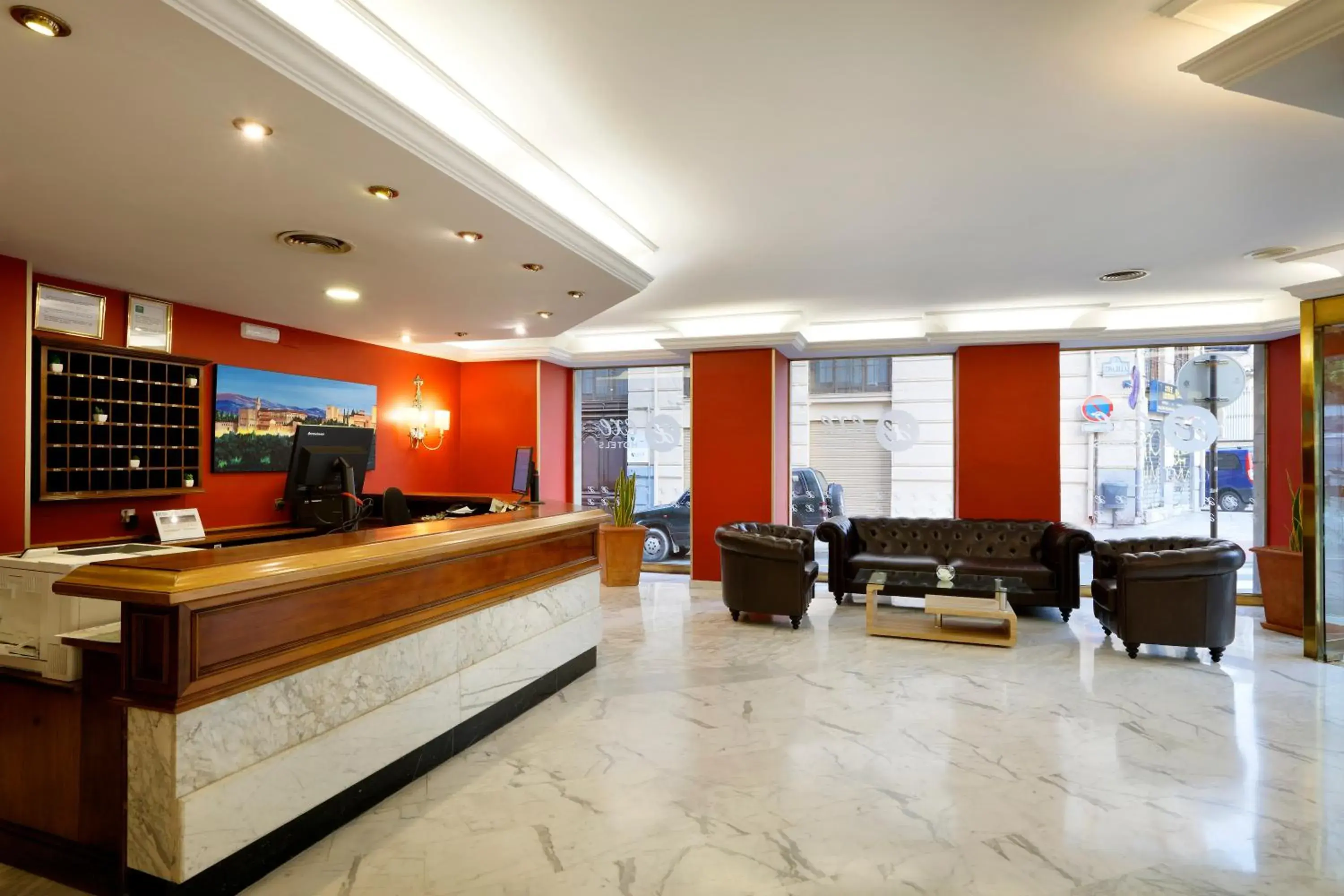 Lobby or reception in Exe Triunfo Granada Lobby or reception in Exe Triunfo Granada