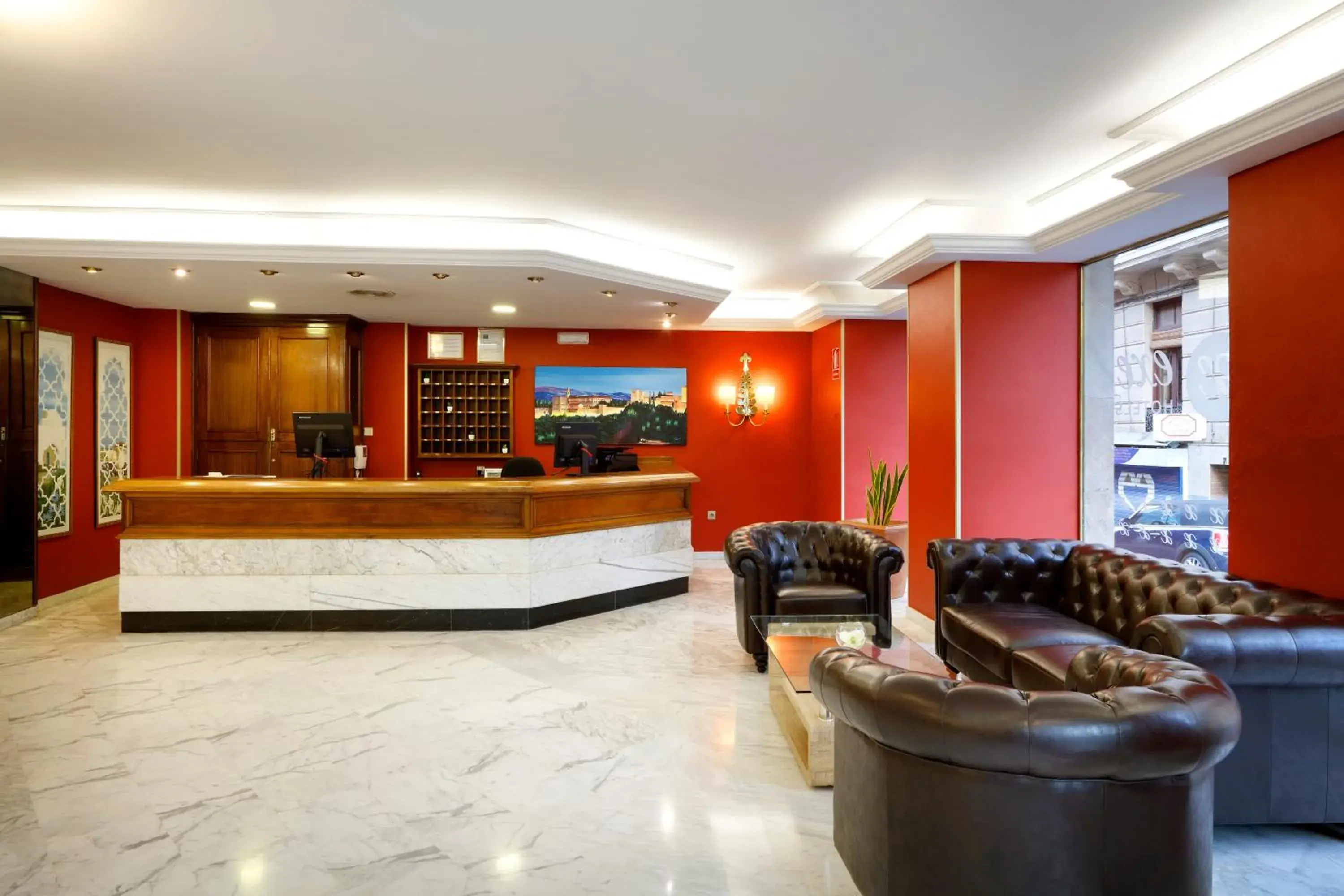 Lobby or reception in Exe Triunfo Granada Lobby or reception in Exe Triunfo Granada