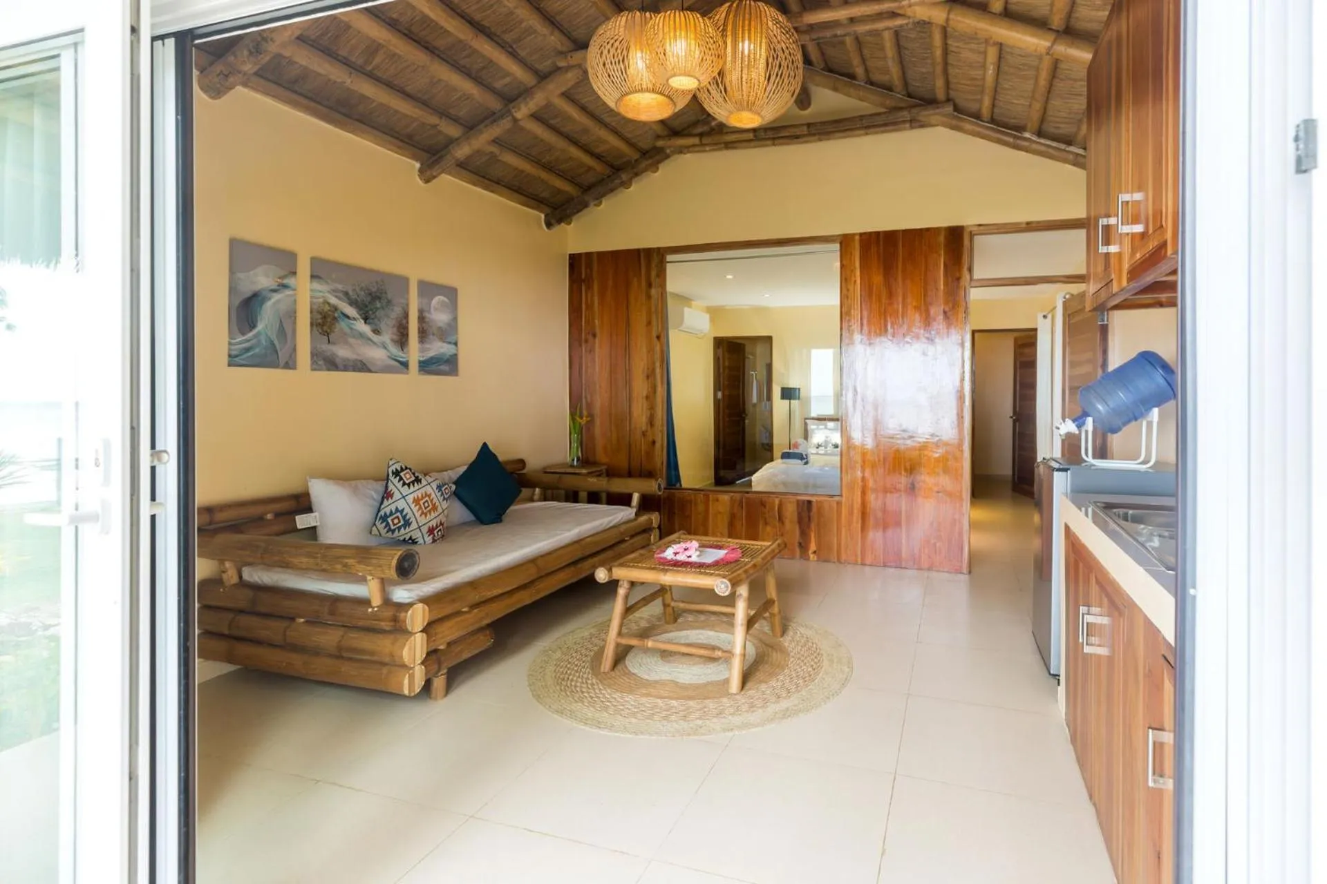 Living room in Antique Amor Bungalows & Villas