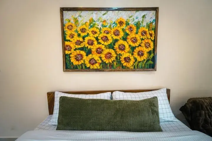 Bed in Antique Amor Bungalows & Villas Bed in Antique Amor Bungalows & Villas