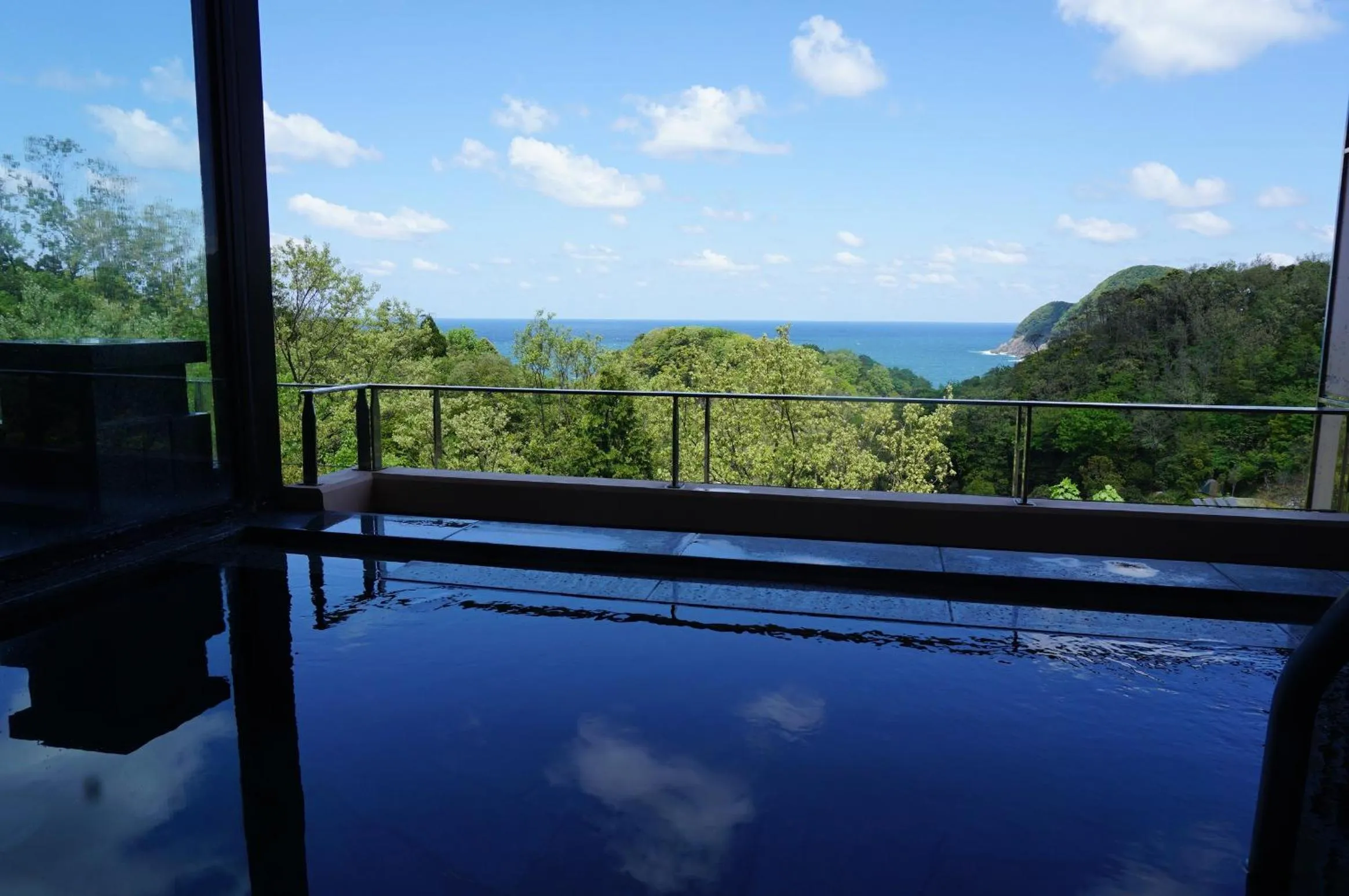 Open Air Bath in Kyukamura Takeno-Kaigan