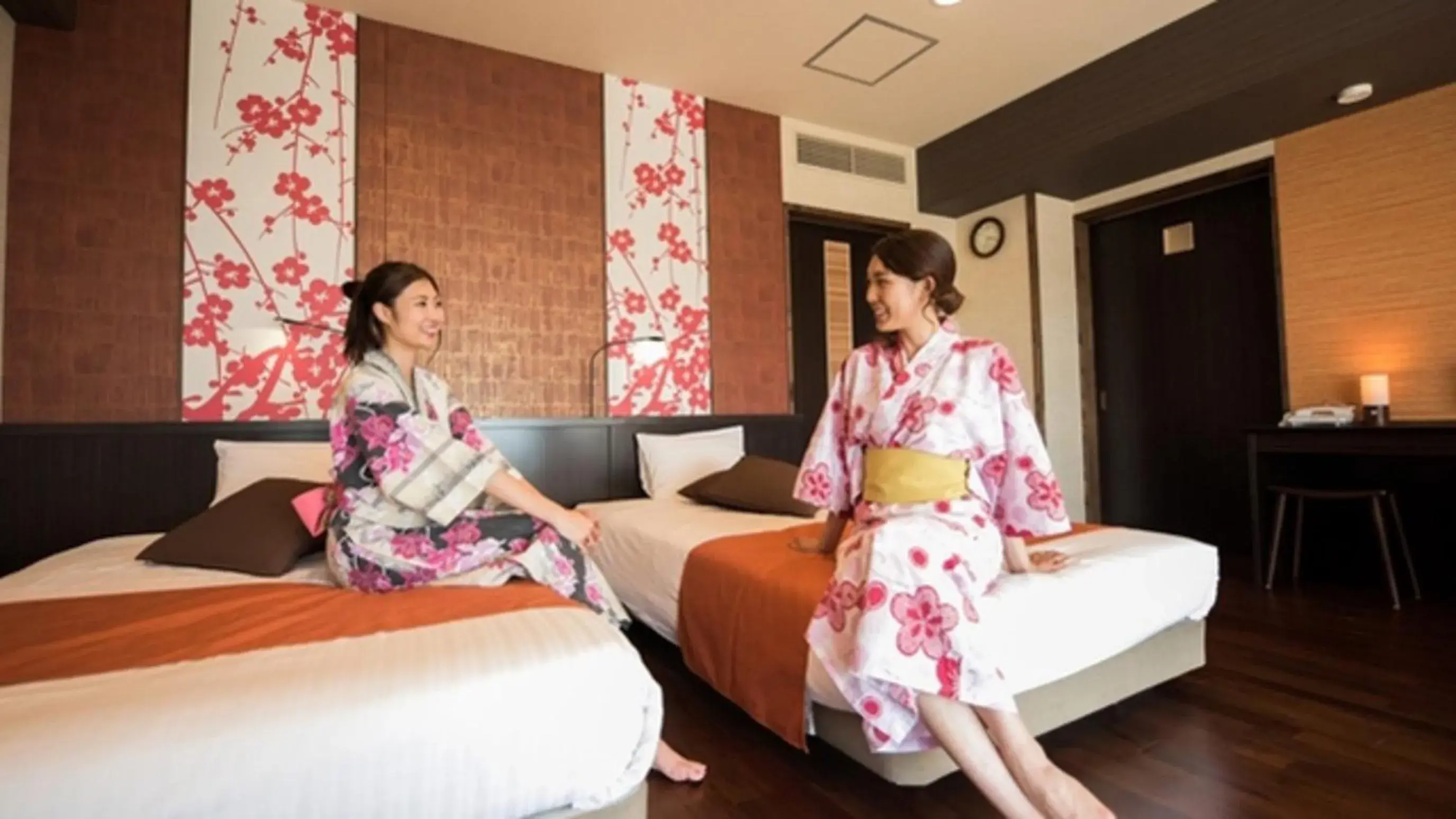 Premium Twin Room with Tatami Area - single occupancy - Non-Smoking in Kyukamura Kishu-Kada Premium Twin Room with Tatami Area - single occupancy - Non-Smoking in Kyukamura Kishu-Kada