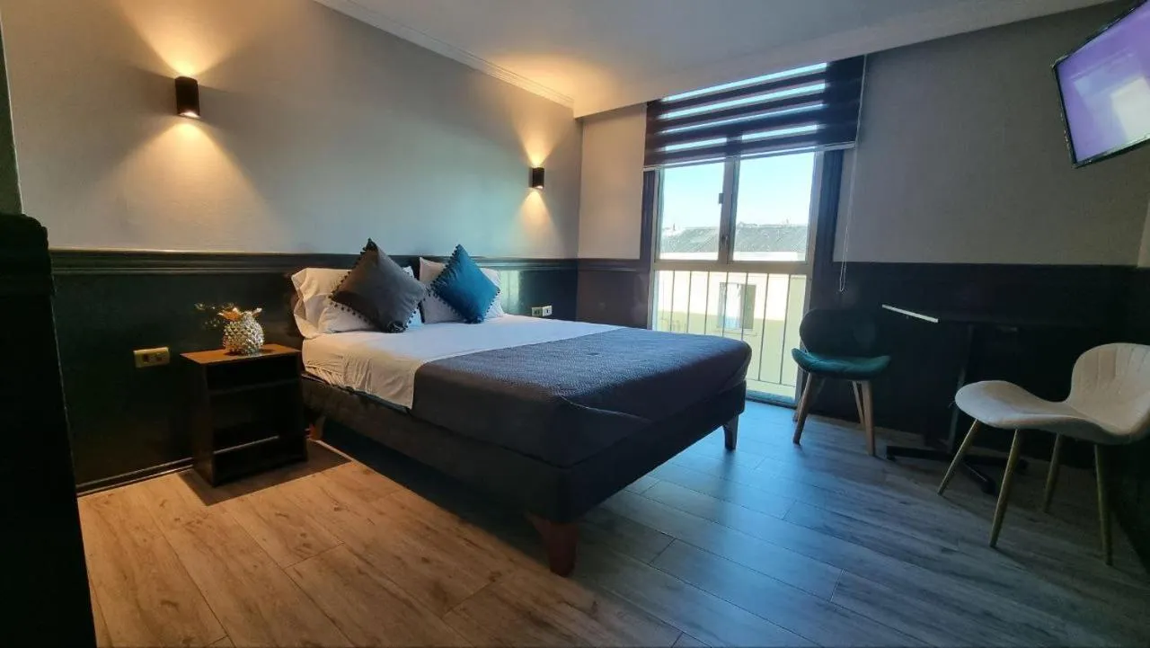 Bed in Hotel Asturias