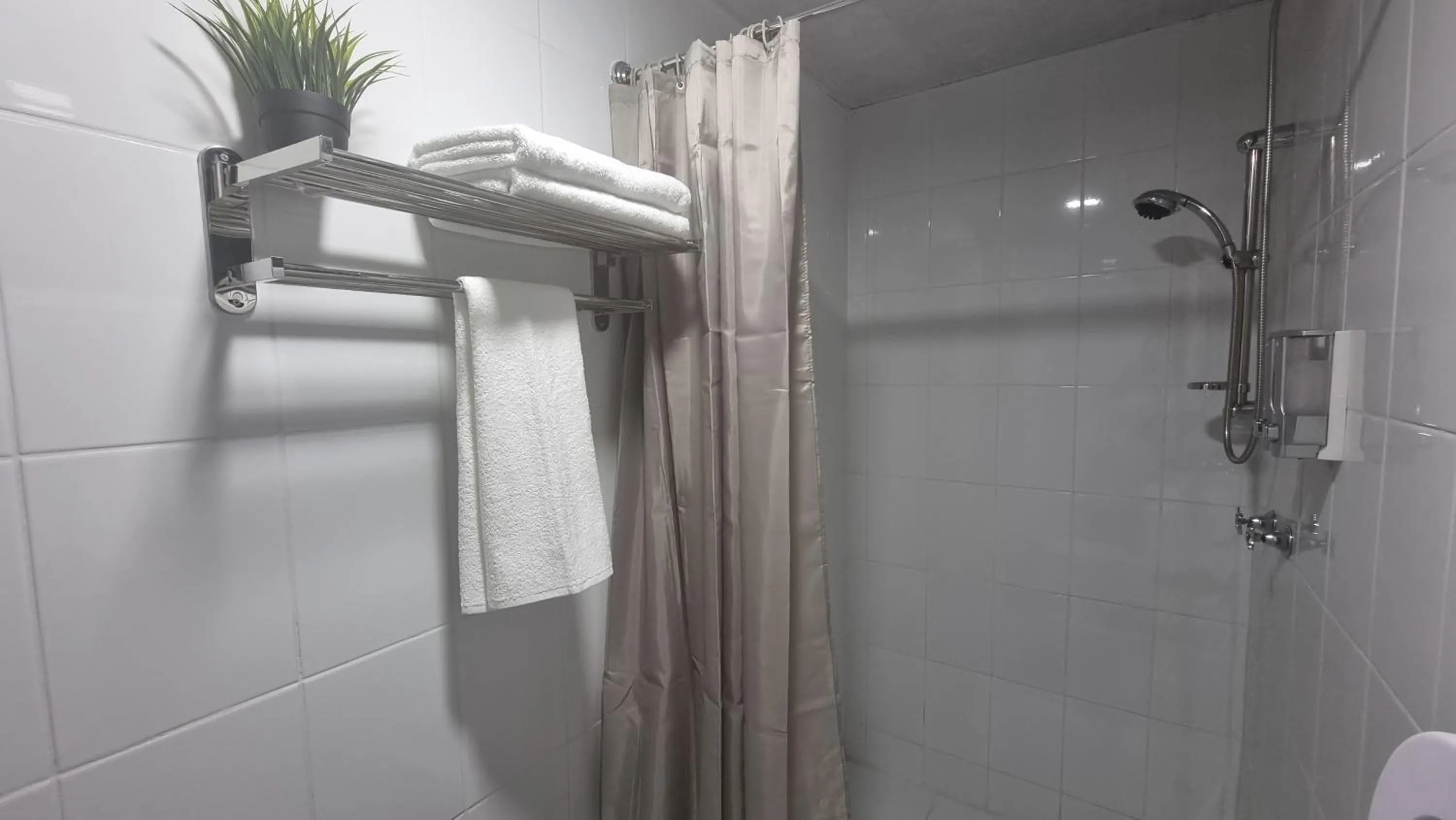 Shower in Hotel Asturias