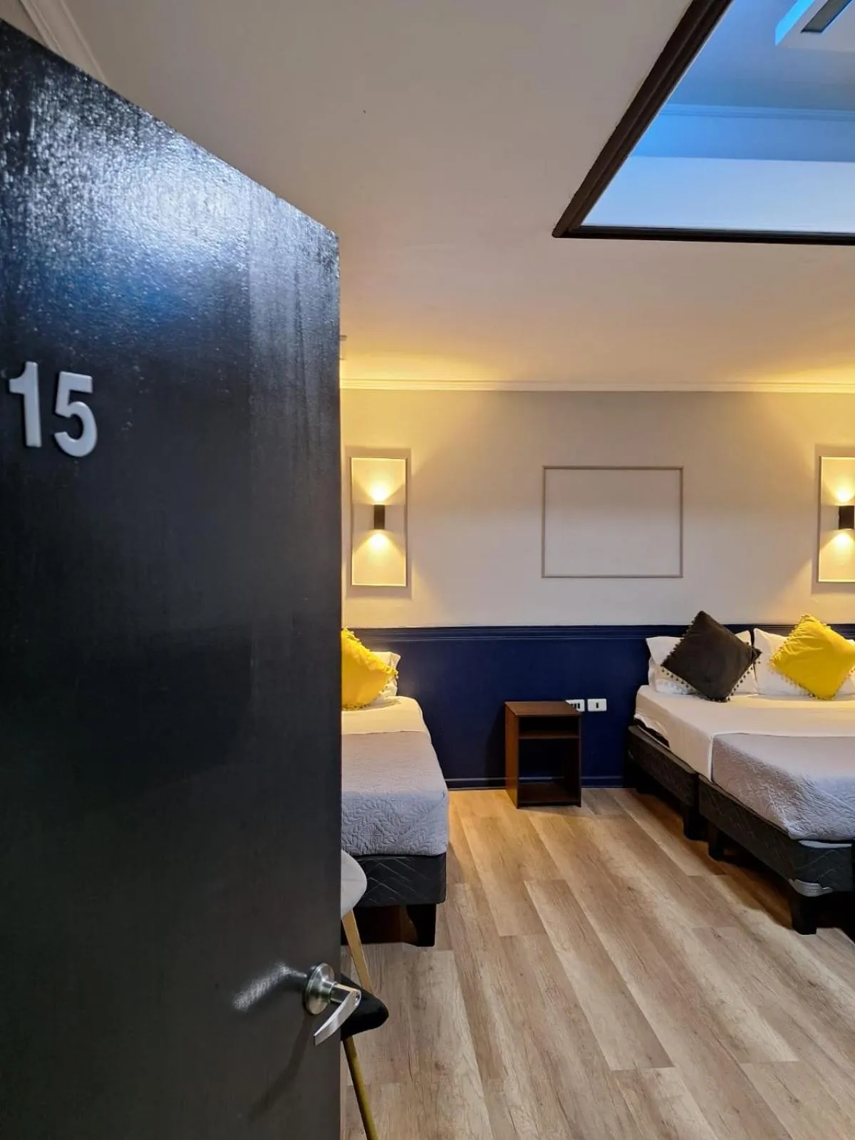 Bed in Hotel Asturias