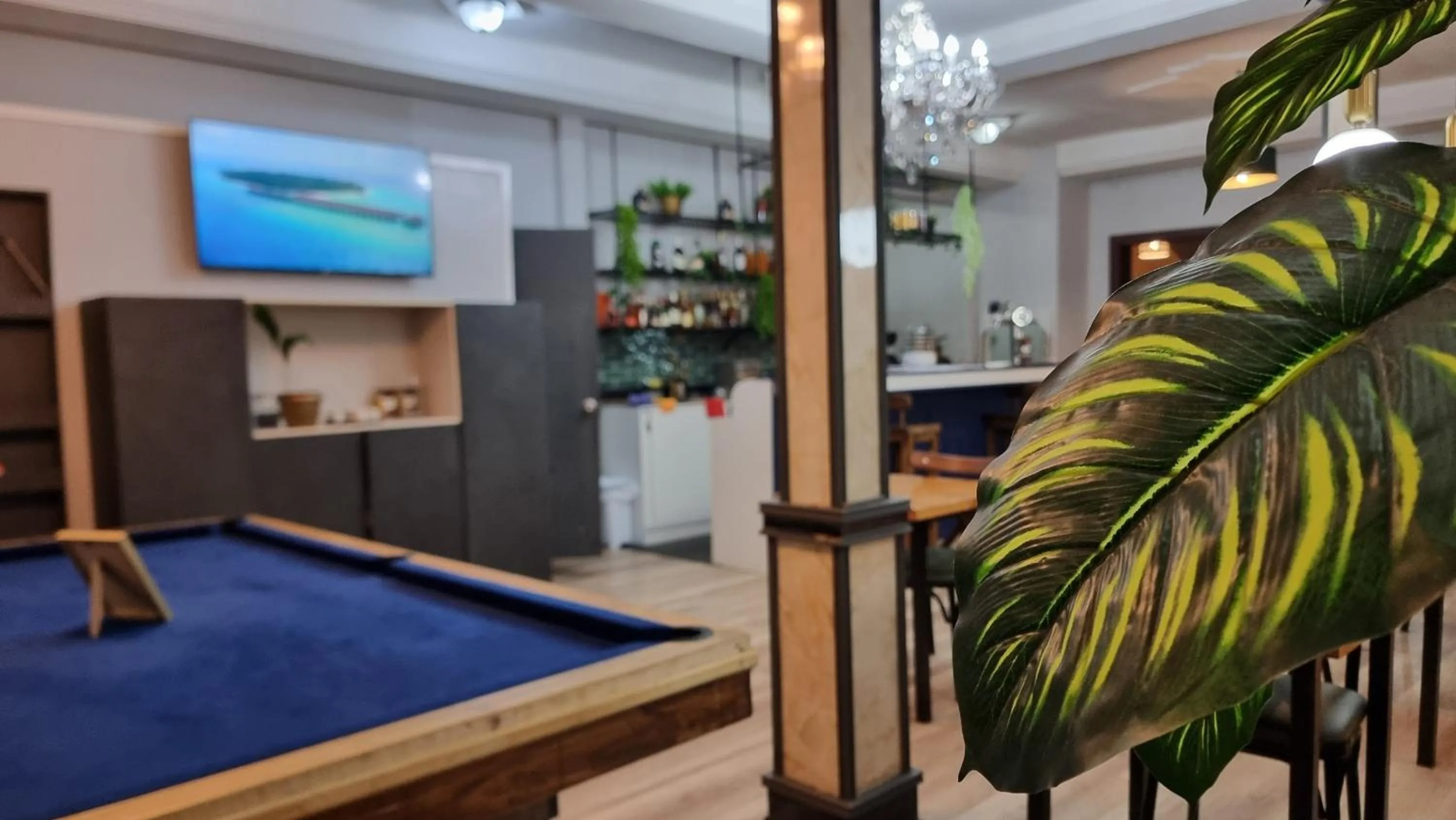 Billiard in Hotel Asturias