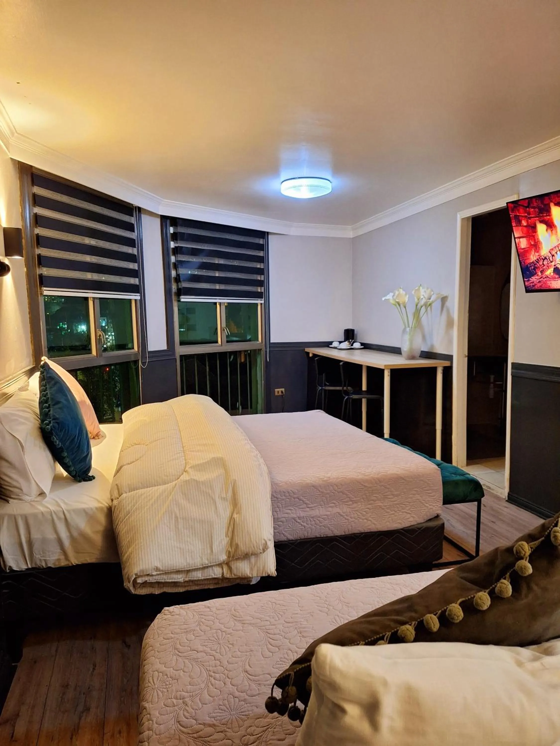 Bed in Hotel Asturias