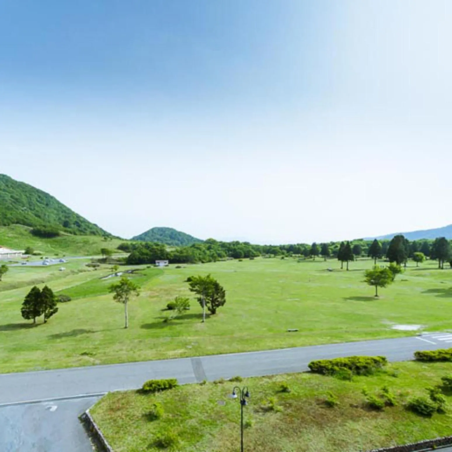 Garden in Kyukamura Oku-Daisen