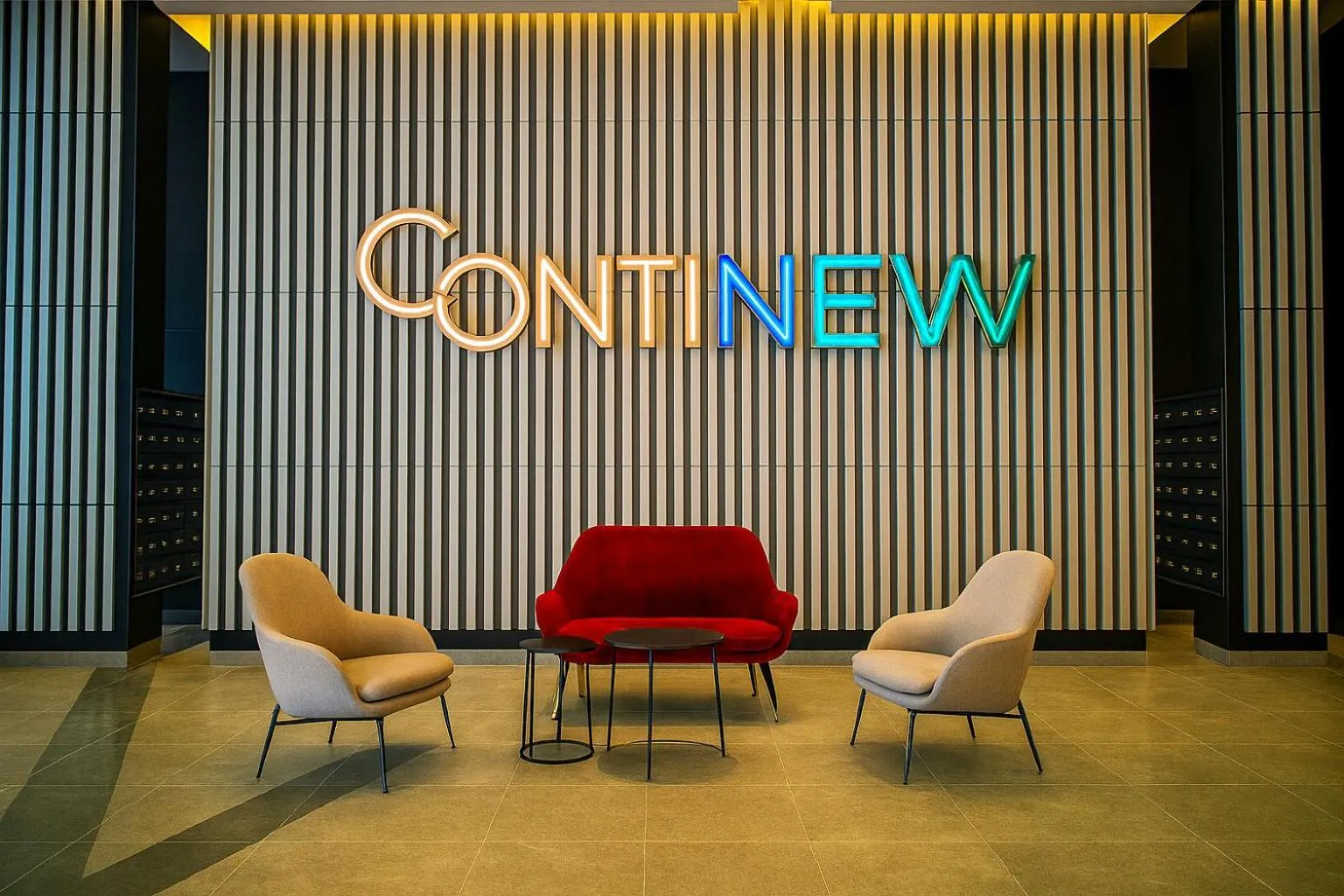 Lobby or reception in Continew Residence by Shuen