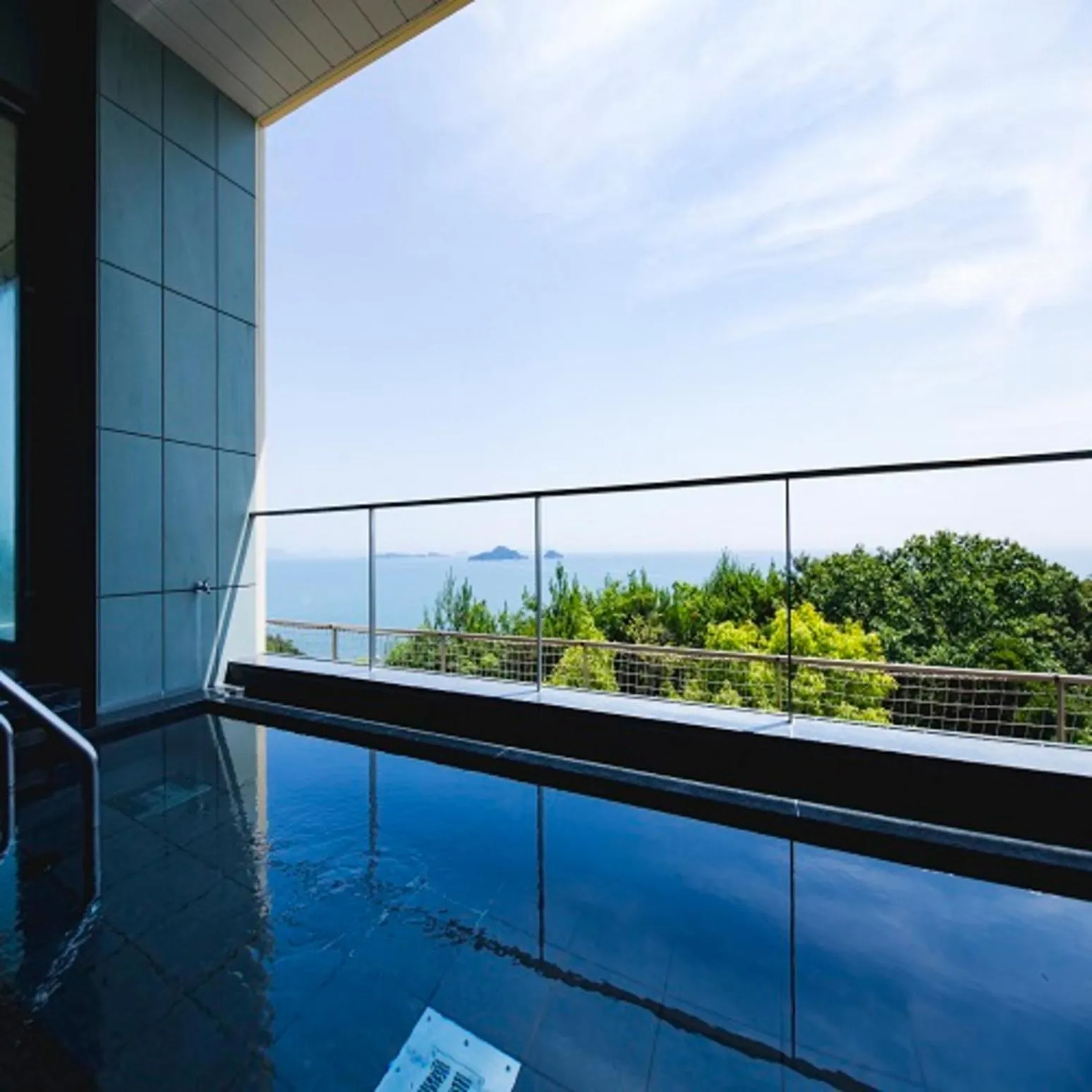Hot Spring Bath in Kyukamura Setouchi-Toyo