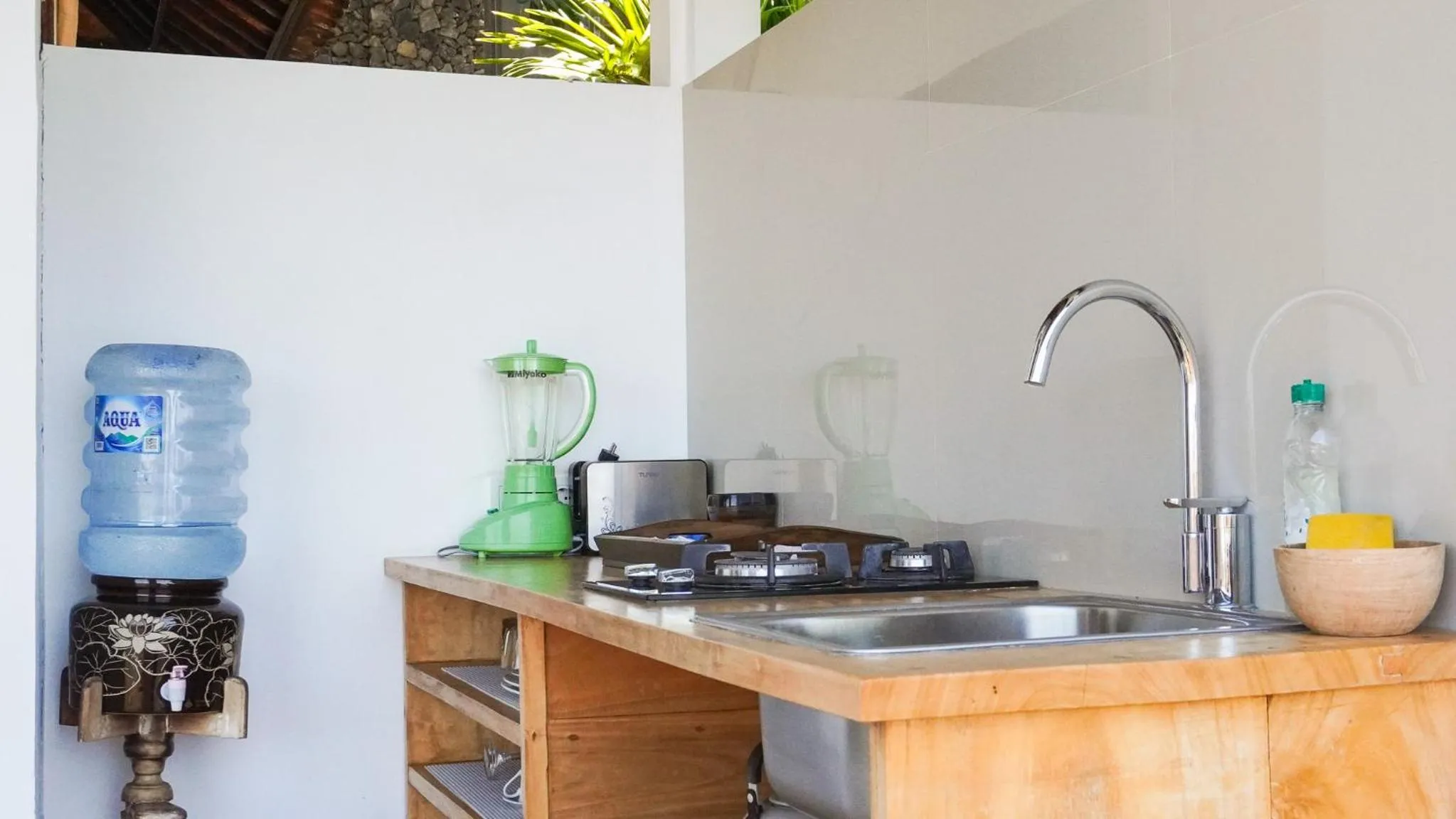 Kitchen or kitchenette in Anda Amed Villas & Spa