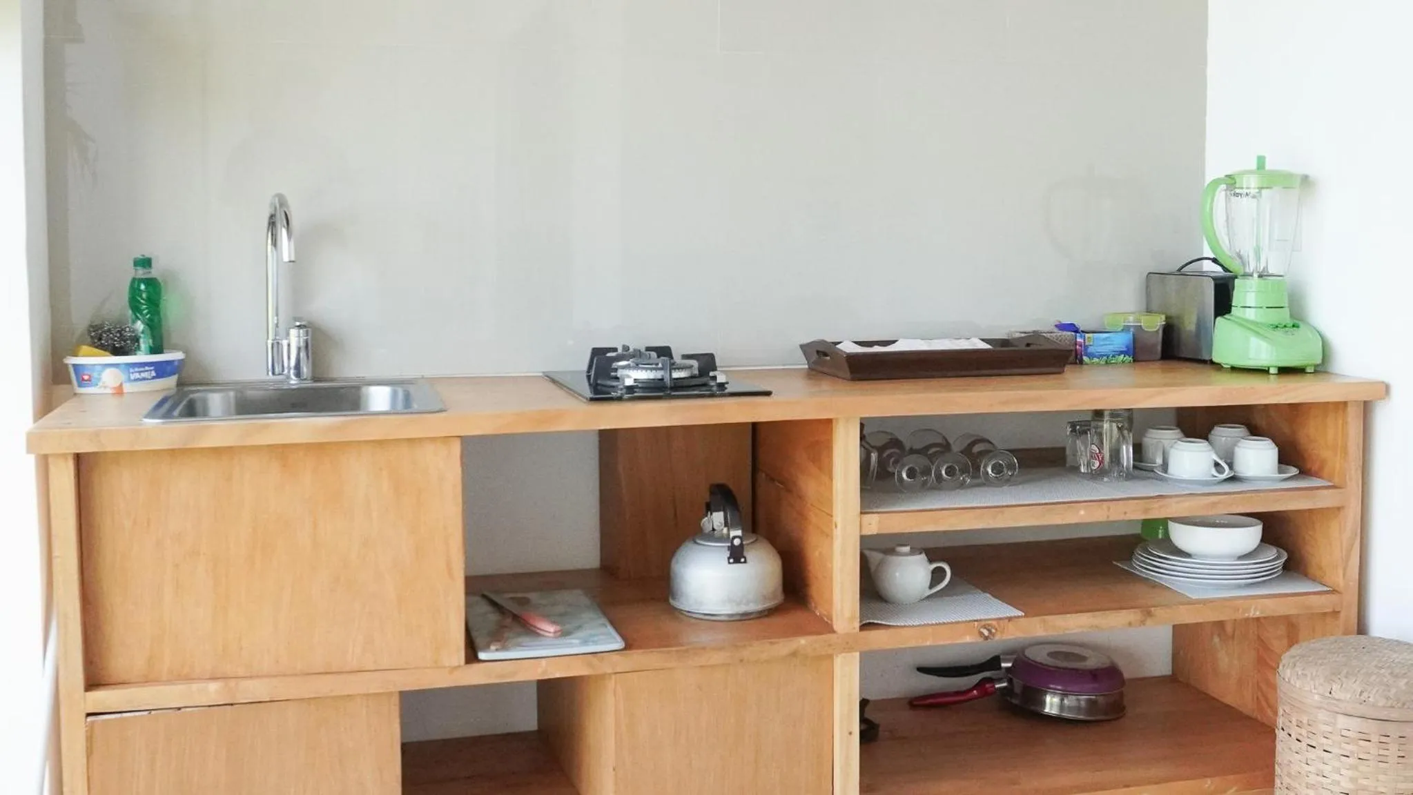 Kitchen or kitchenette in Anda Amed Villas & Spa