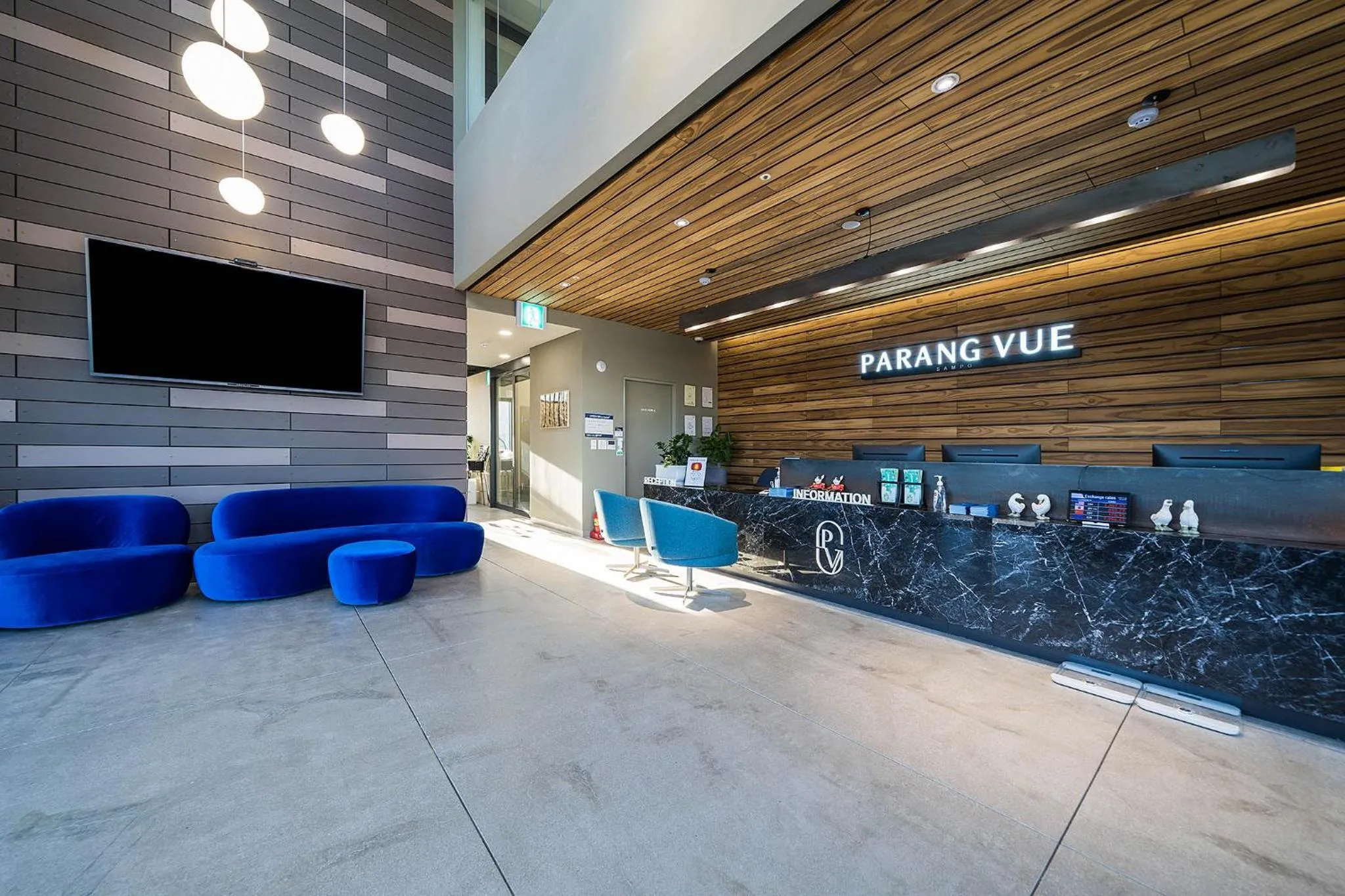 Lobby or reception in Hotel Parangvue