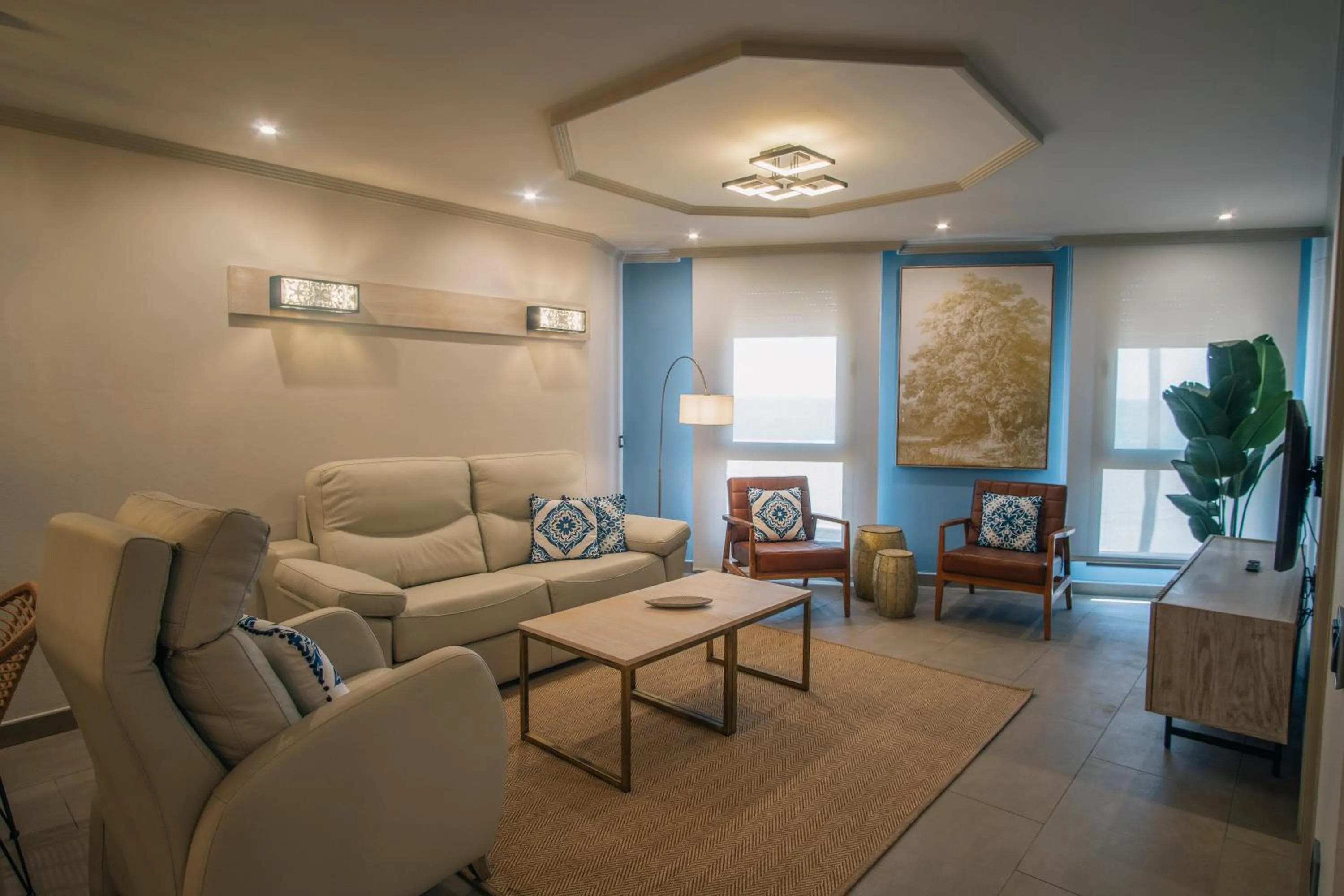 Living room in Apartamentos Turísticos La Baílla