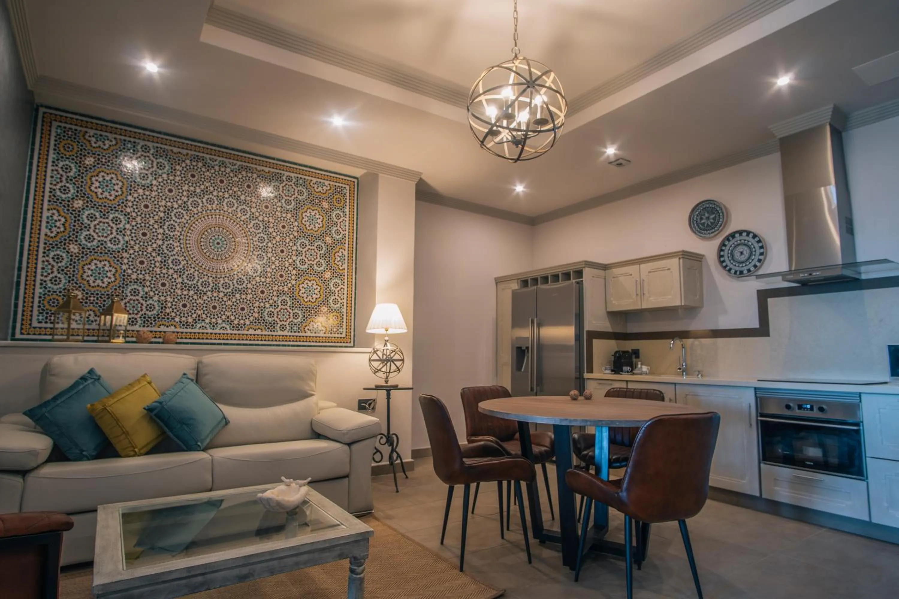 Living room in Apartamentos Turísticos La Baílla