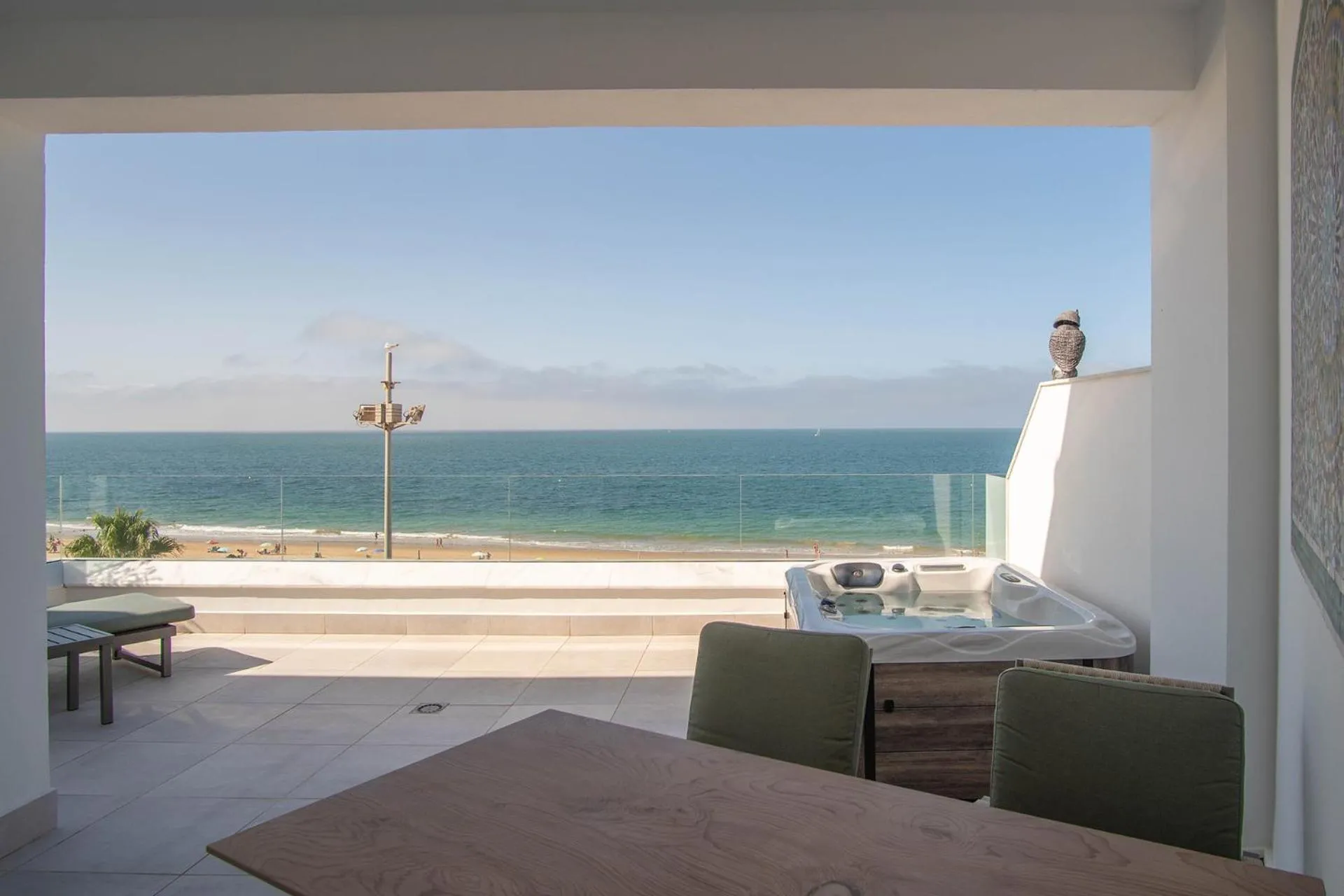 Balcony/Terrace in Apartamentos Turísticos La Baílla