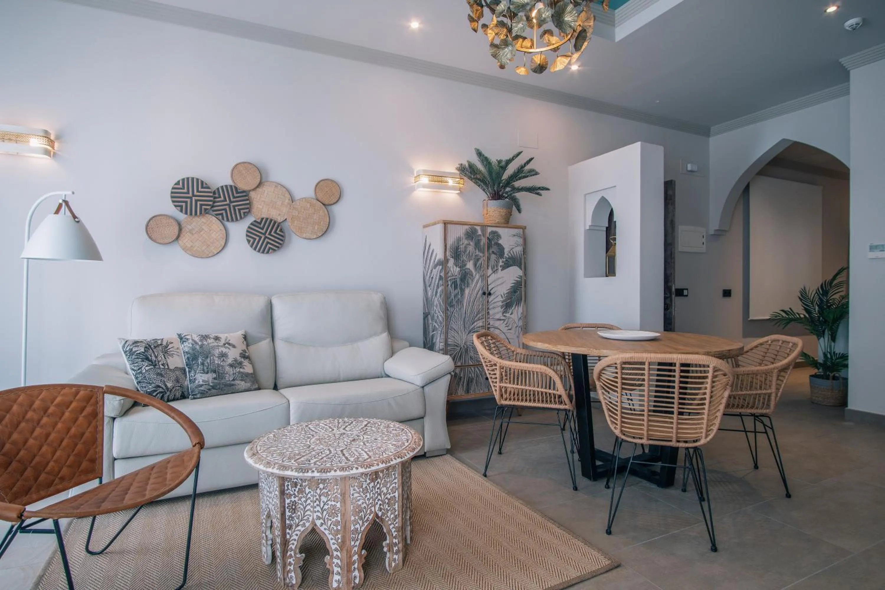 Living room in Apartamentos Turísticos La Baílla
