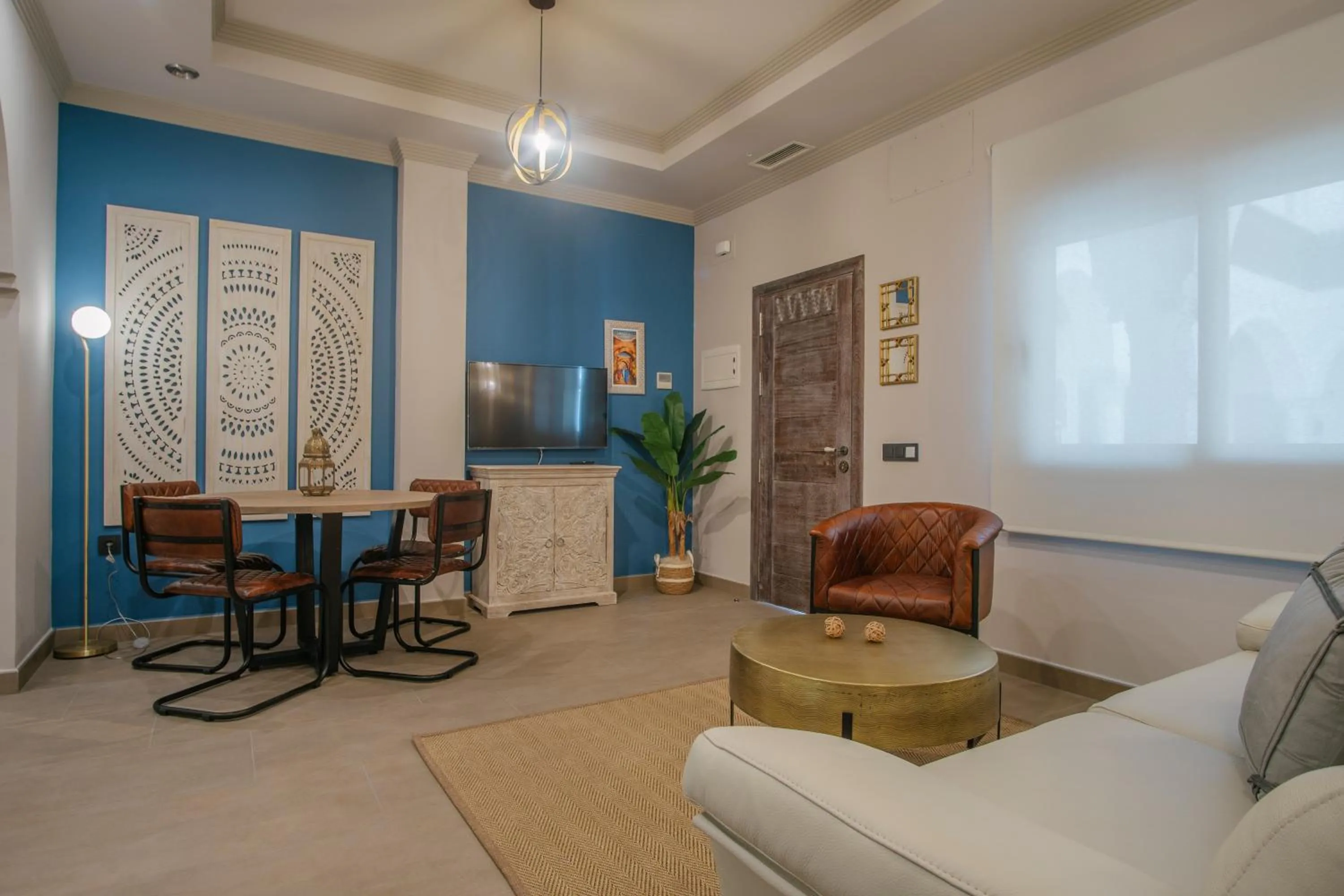 Living room in Apartamentos Turísticos La Baílla