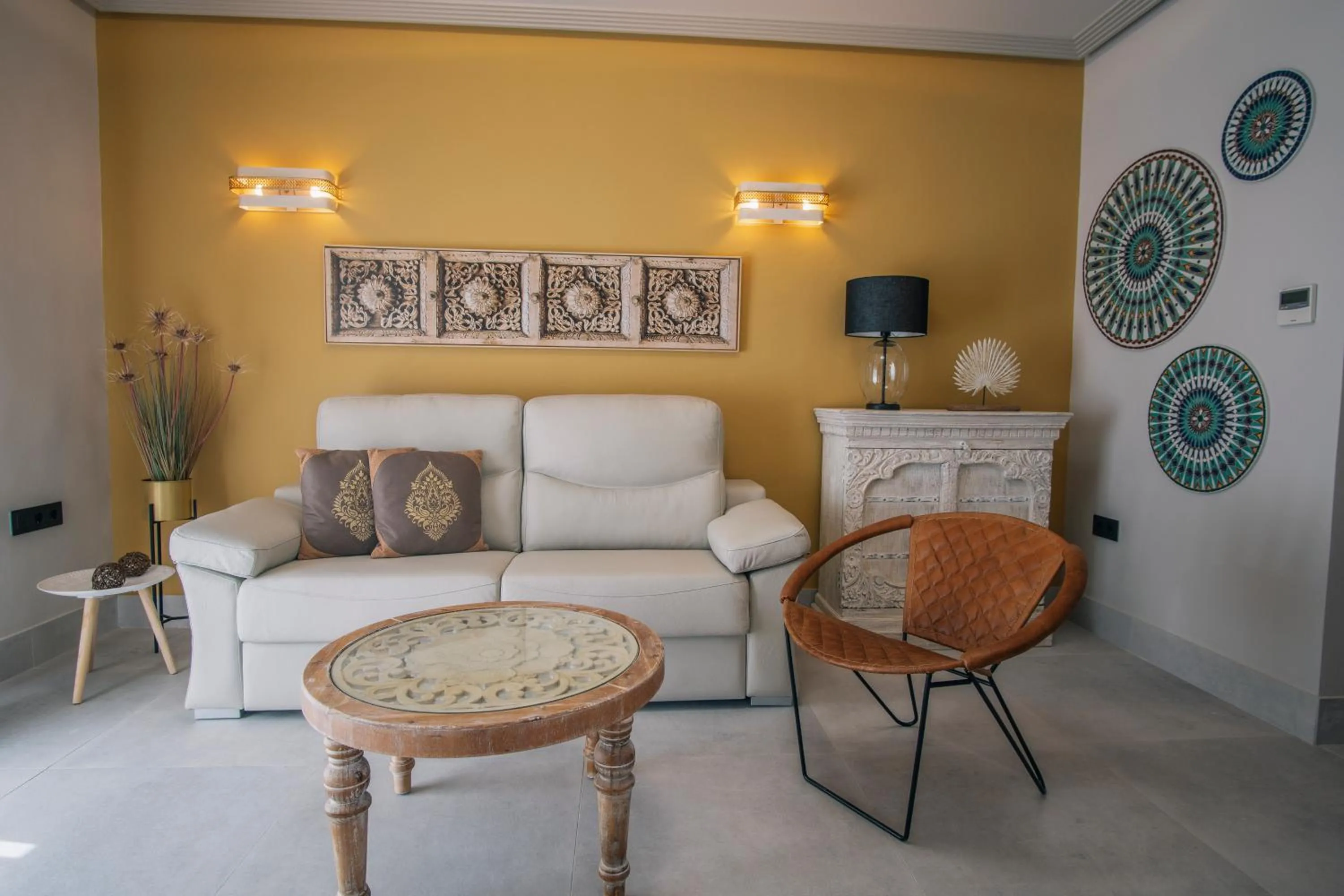 Living room in Apartamentos Turísticos La Baílla