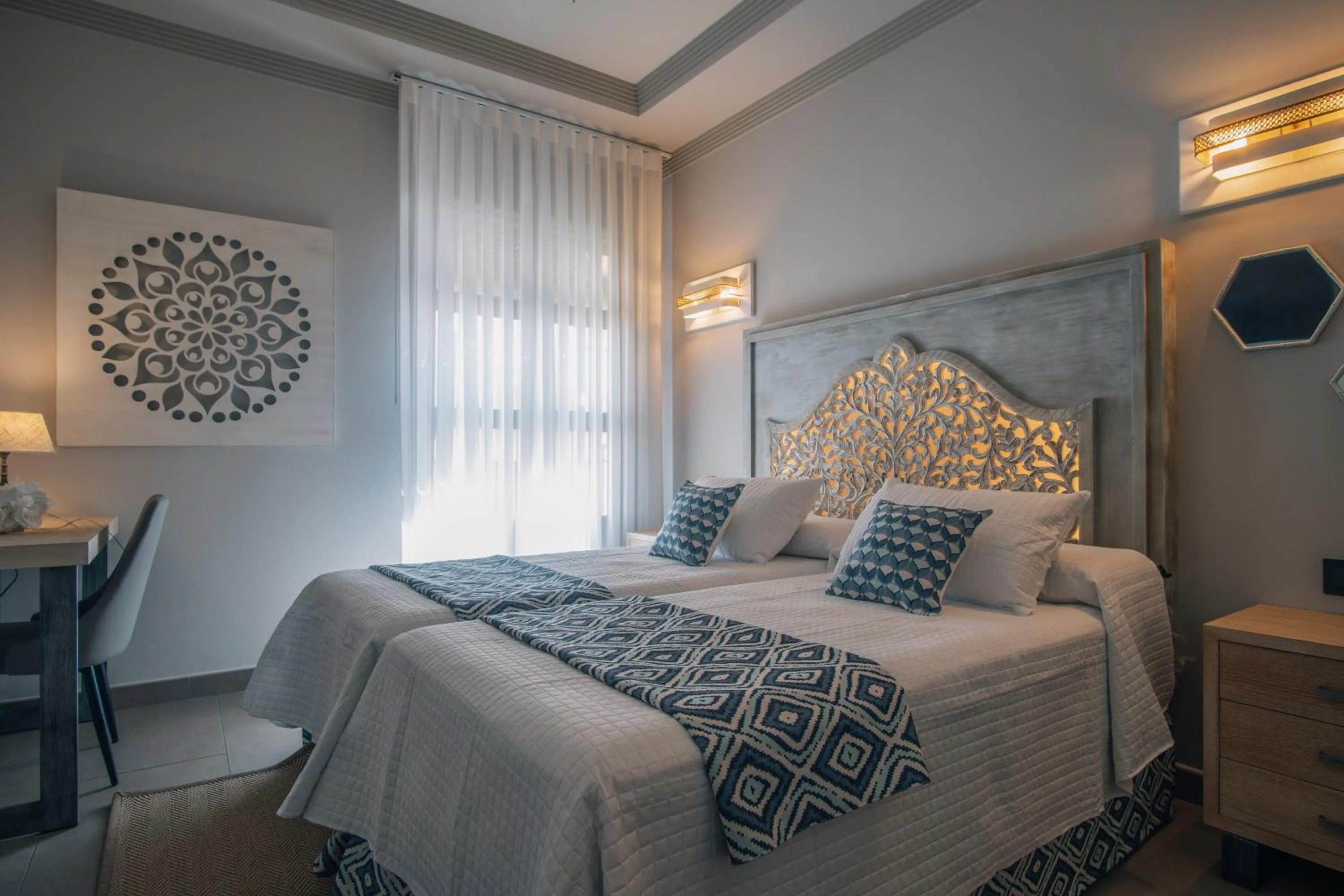 Bedroom, Bed in Apartamentos Turísticos La Baílla