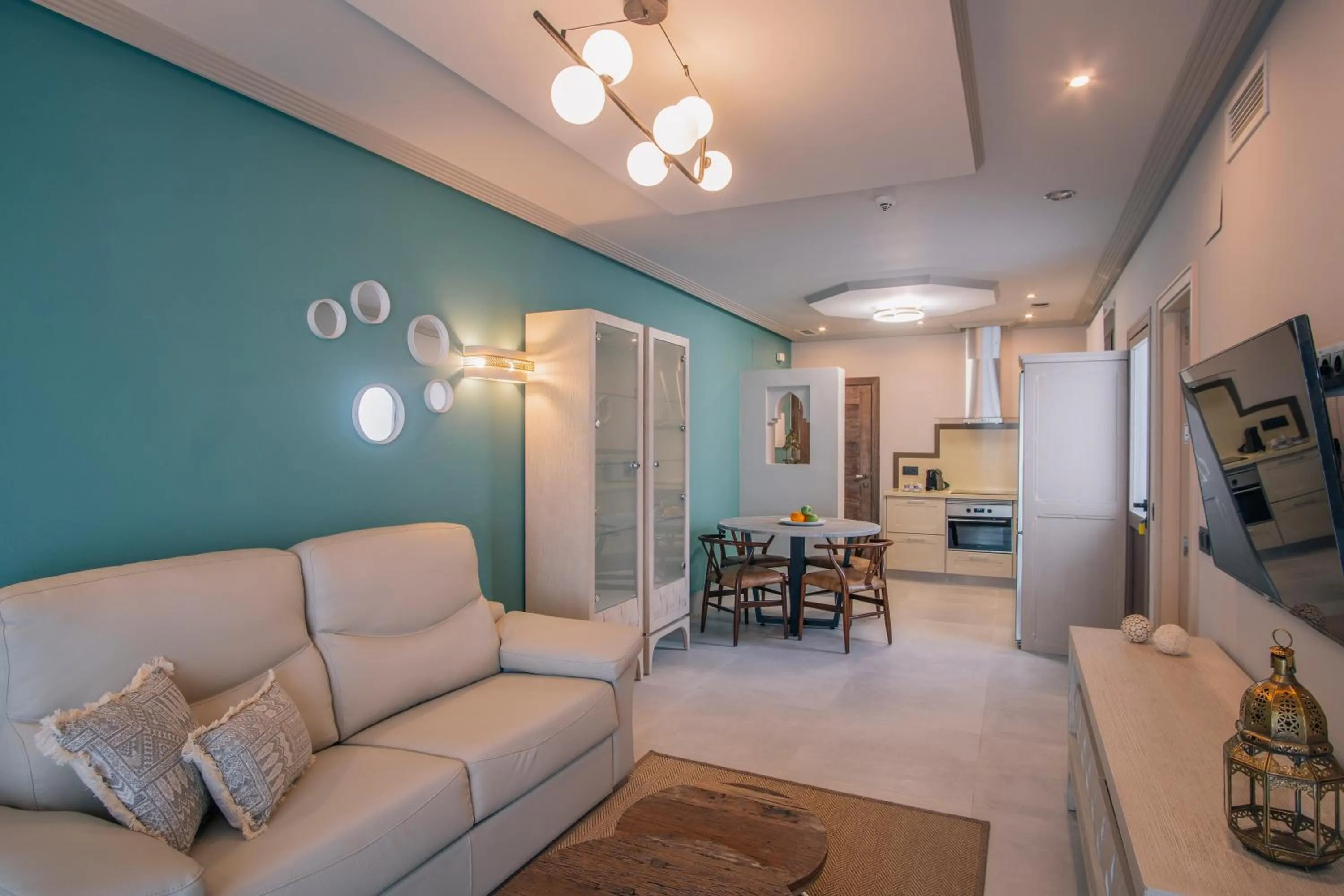 Living room in Apartamentos Turísticos La Baílla