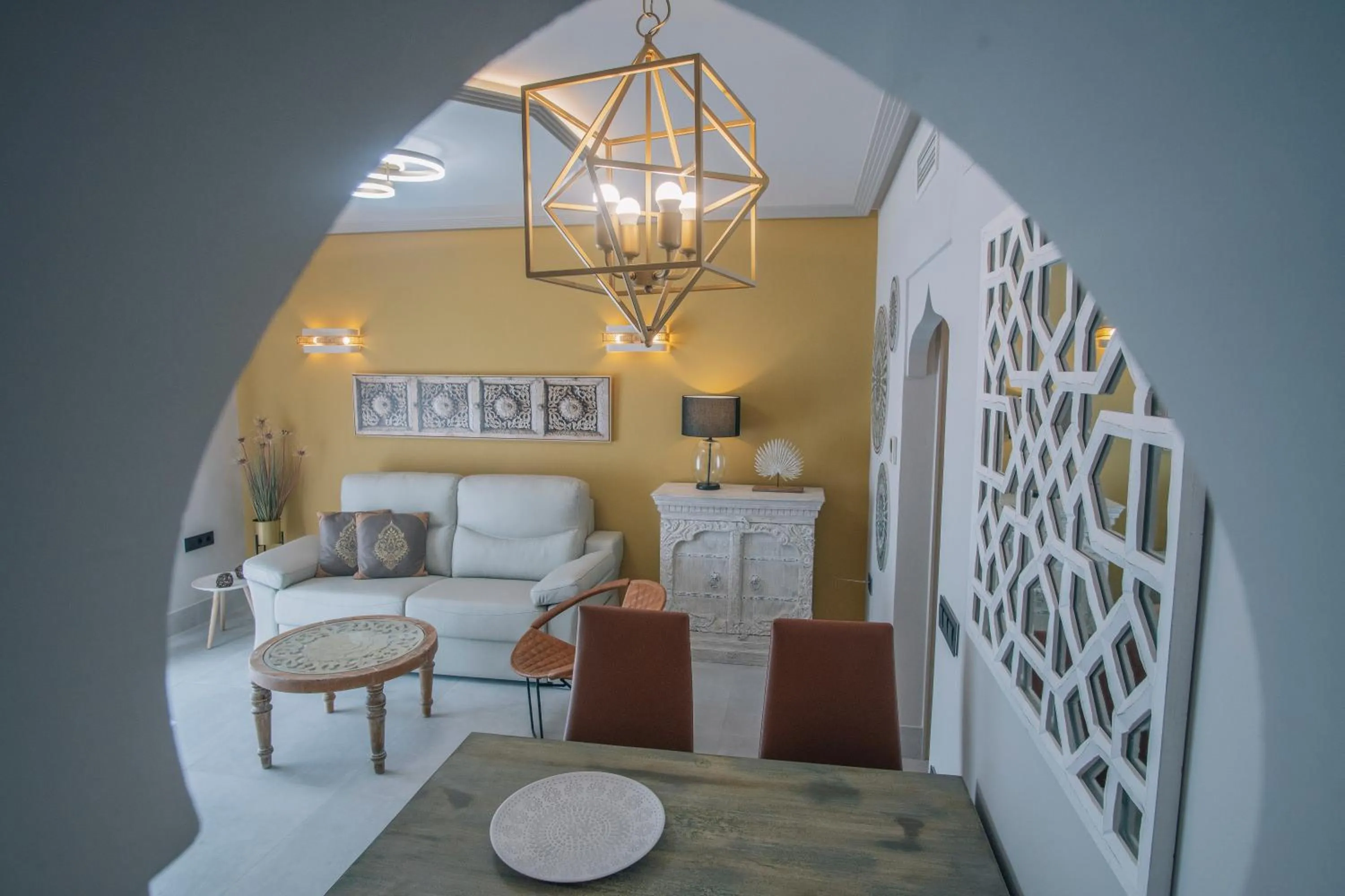 Living room in Apartamentos Turísticos La Baílla