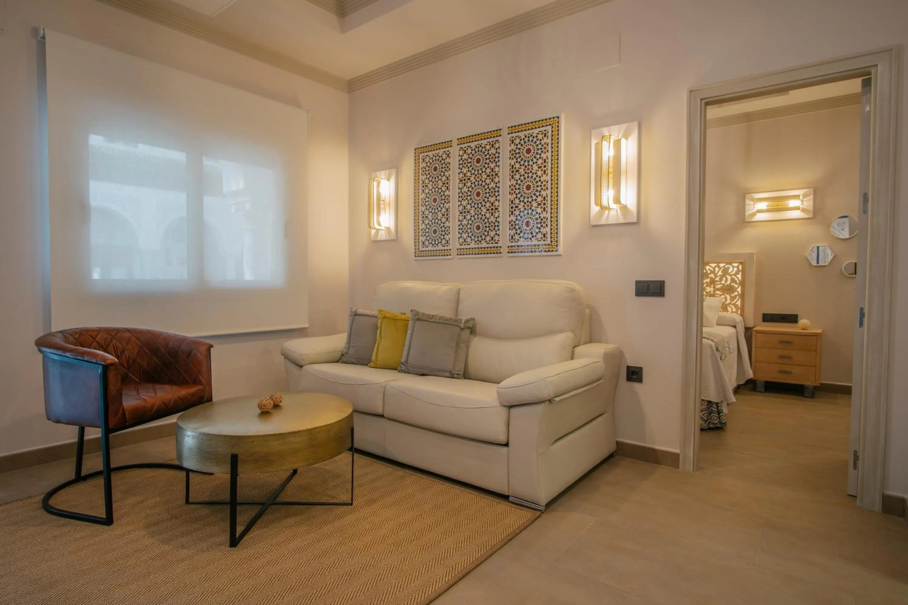 Living room in Apartamentos Turísticos La Baílla