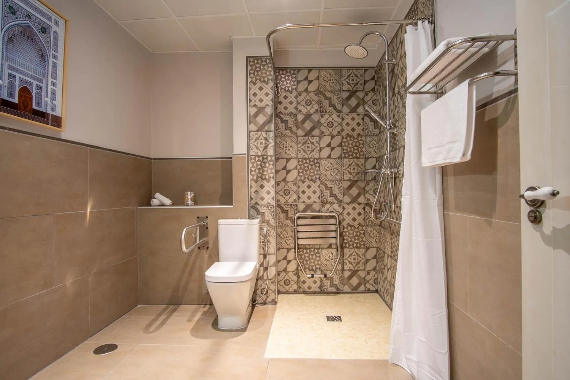 Shower in Apartamentos Turísticos La Baílla