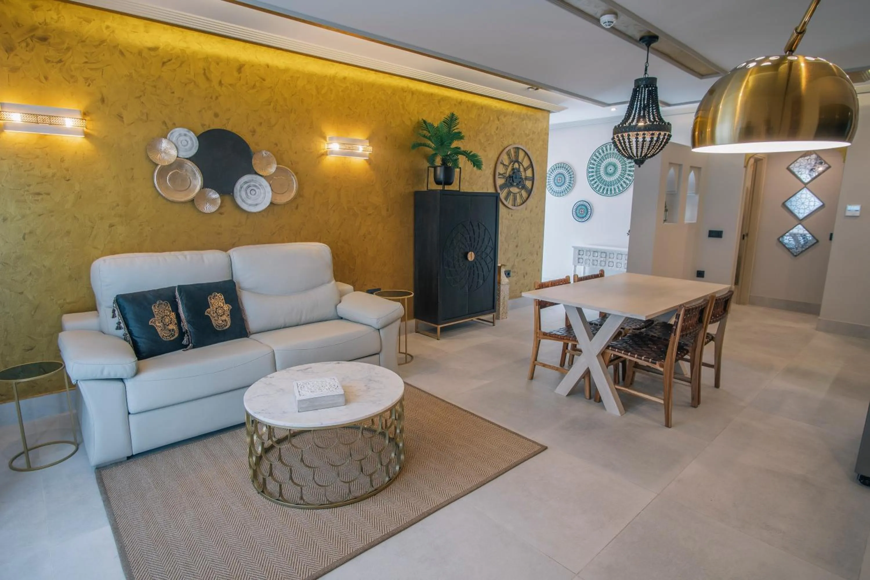 Living room in Apartamentos Turísticos La Baílla