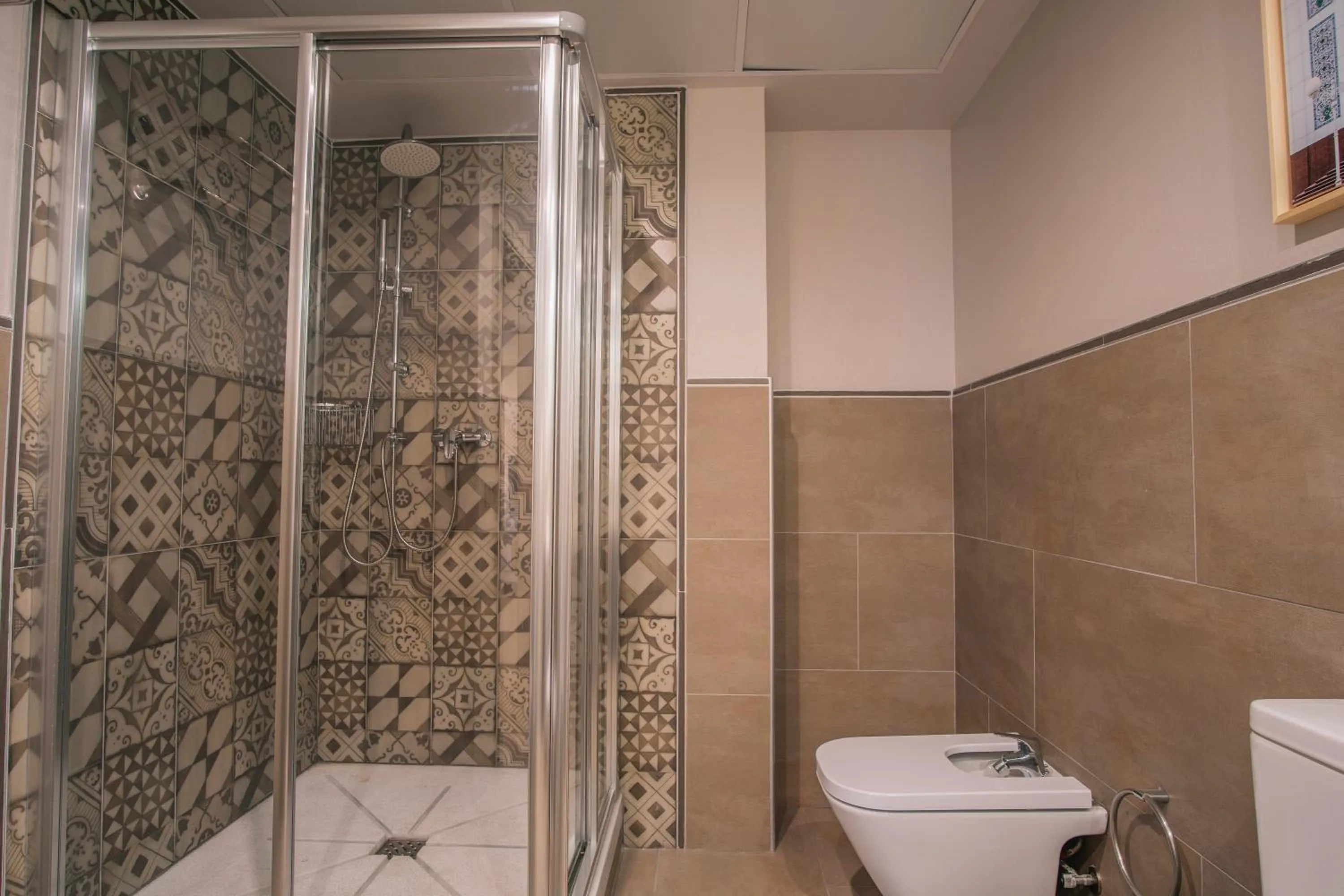 Shower in Apartamentos Turísticos La Baílla