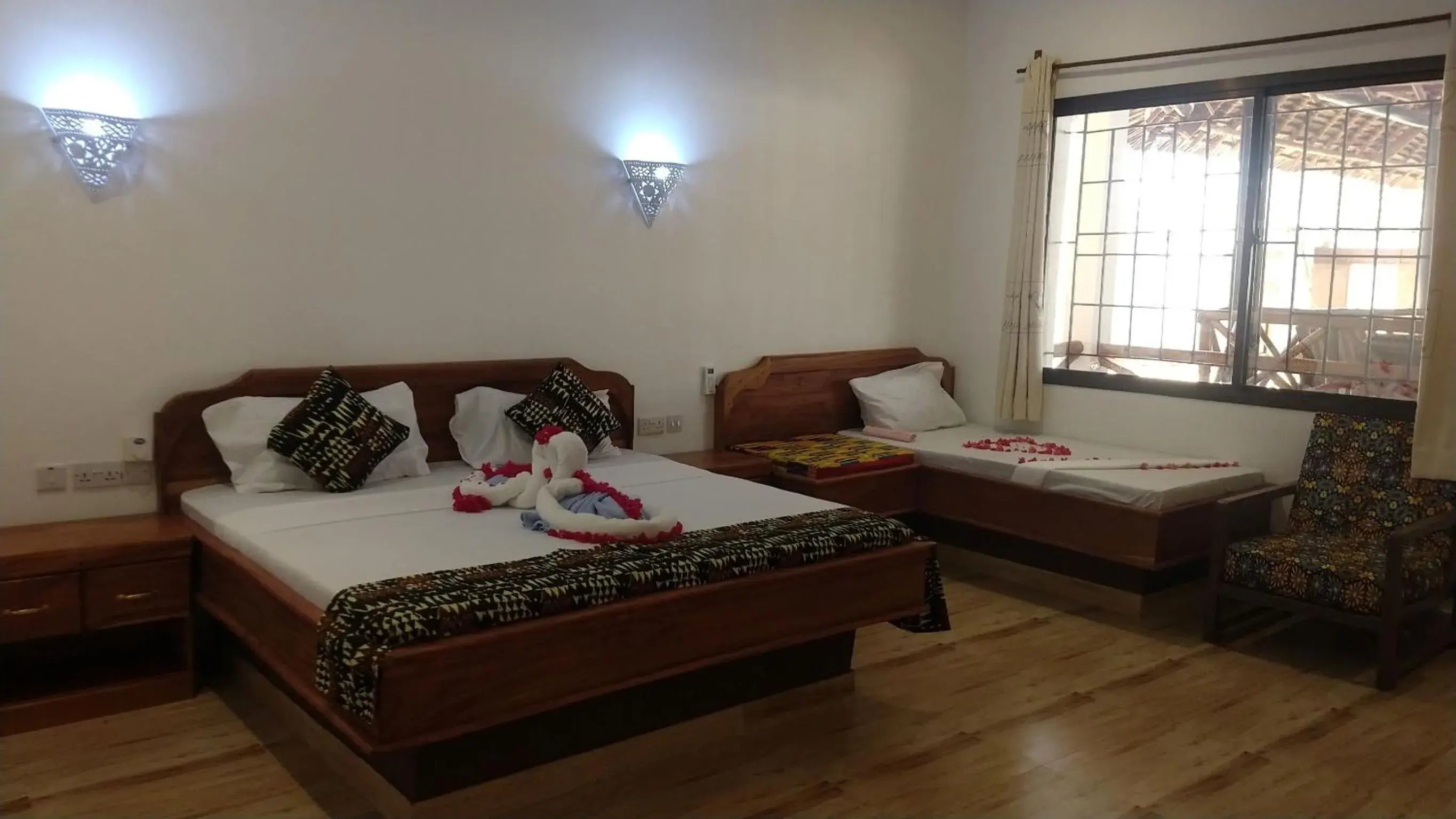 Bed in Nungwi Heritage Resort Bed in Nungwi Heritage Resort