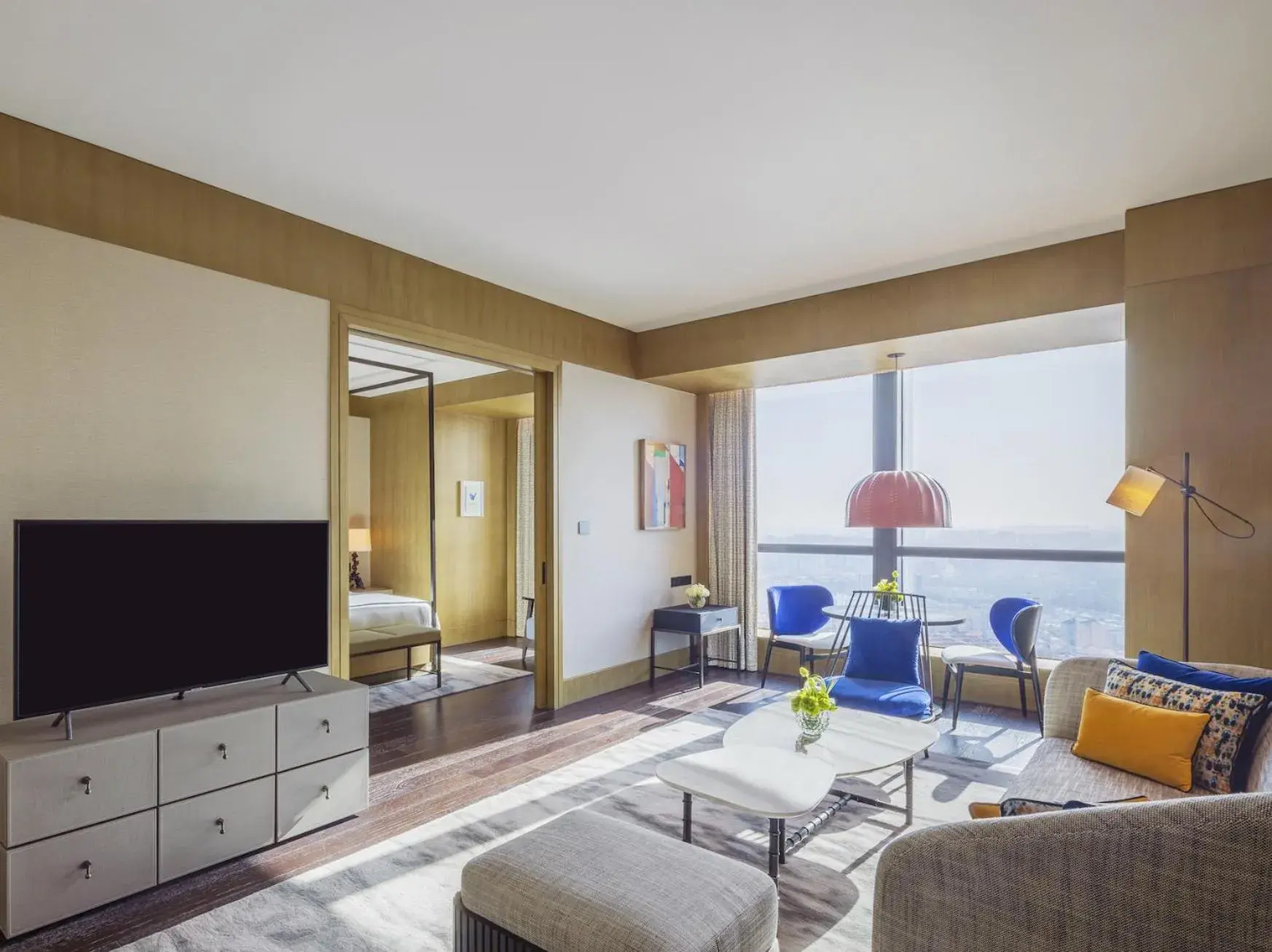 Living room in MGM Shanghai West Bund Living room in MGM Shanghai West Bund