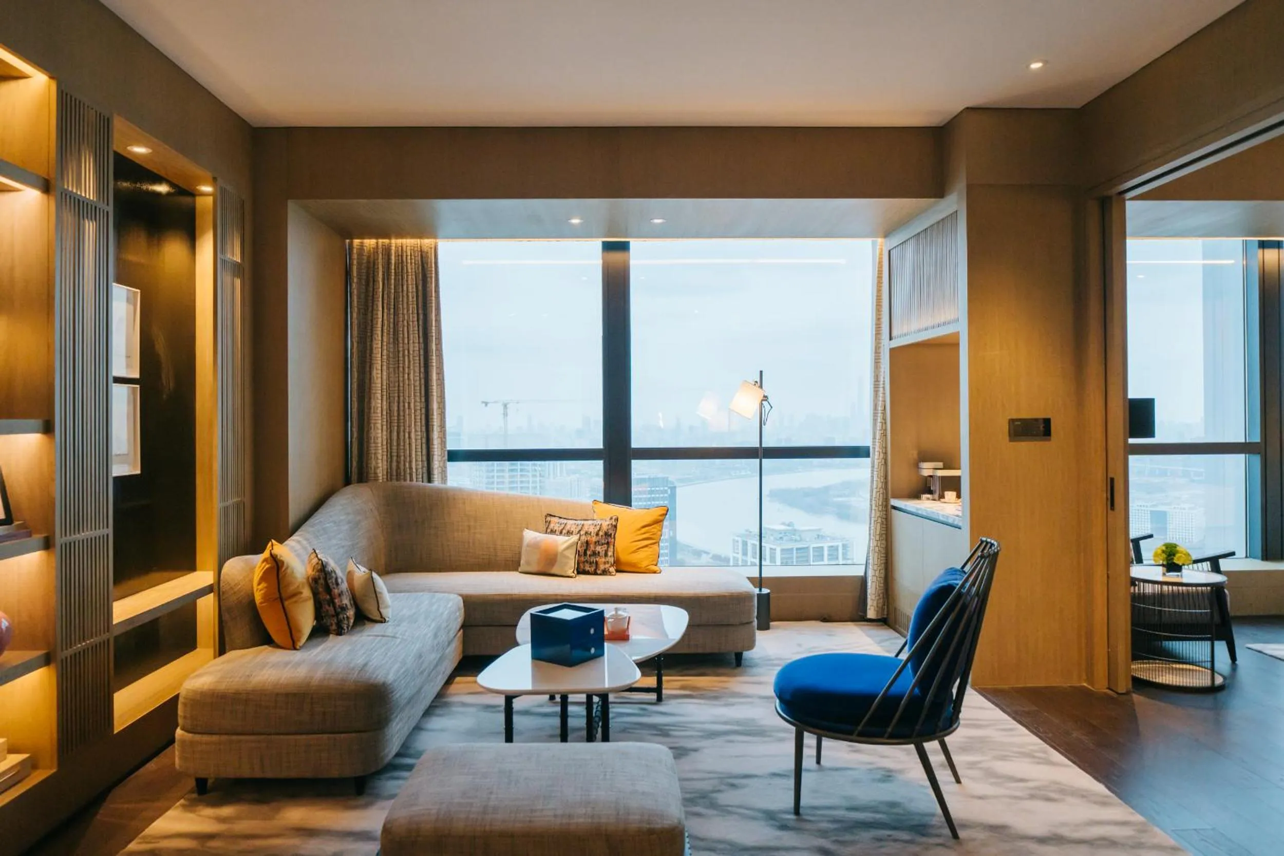Living room in MGM Shanghai West Bund