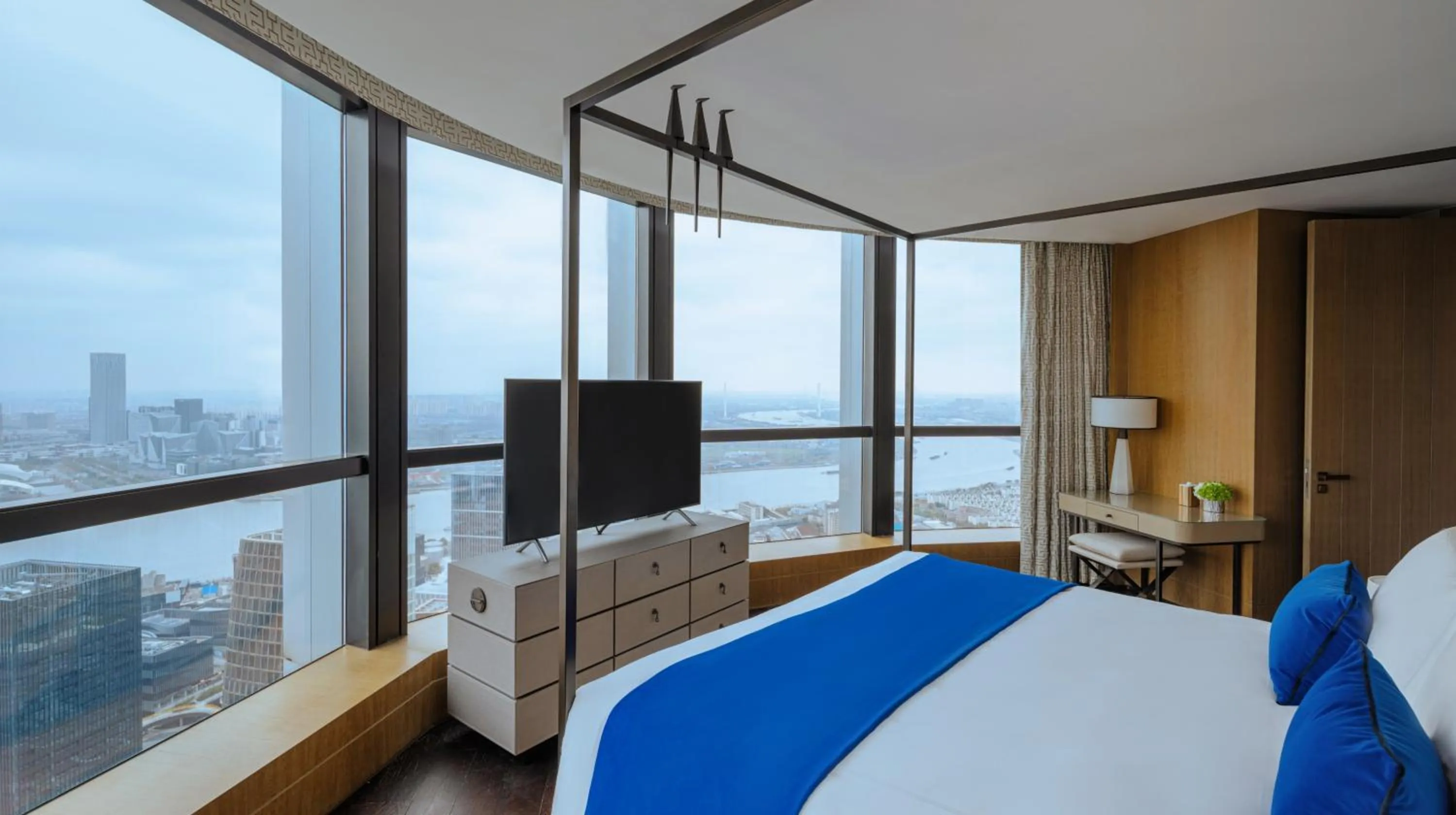 Bedroom, Bed in MGM Shanghai West Bund