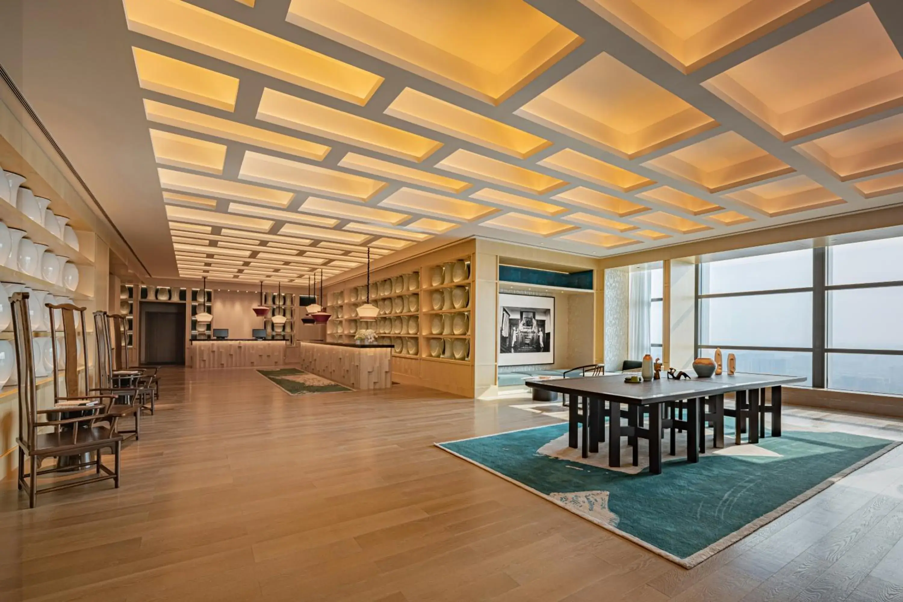 Lobby or reception in MGM Shanghai West Bund Lobby or reception in MGM Shanghai West Bund