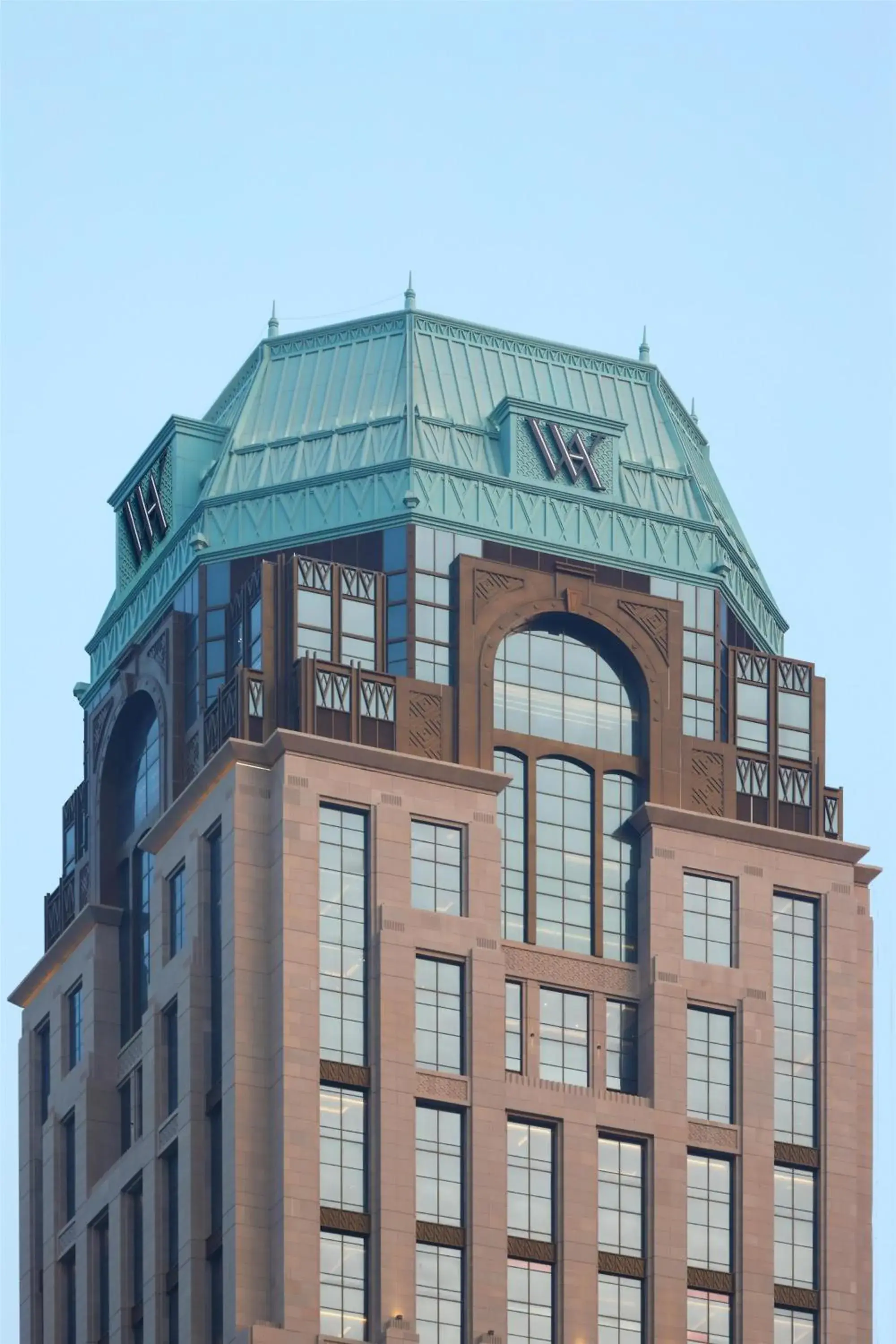 Property building in Waldorf Astoria Doha West Bay Property building in Waldorf Astoria Doha West Bay