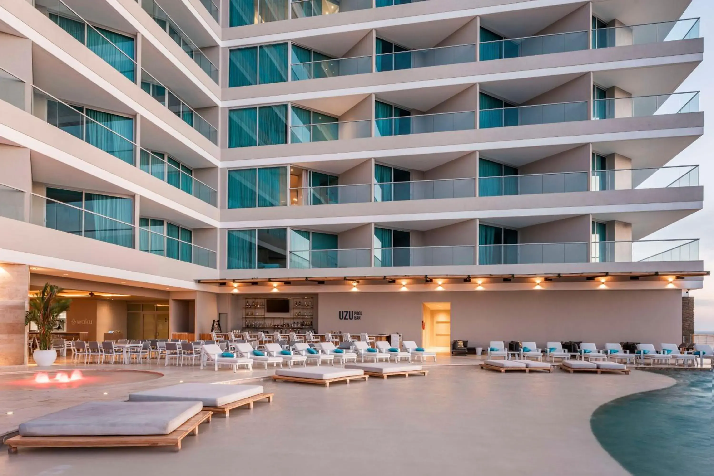 Pool view in Hilton Santa Marta Pool view in Hilton Santa Marta