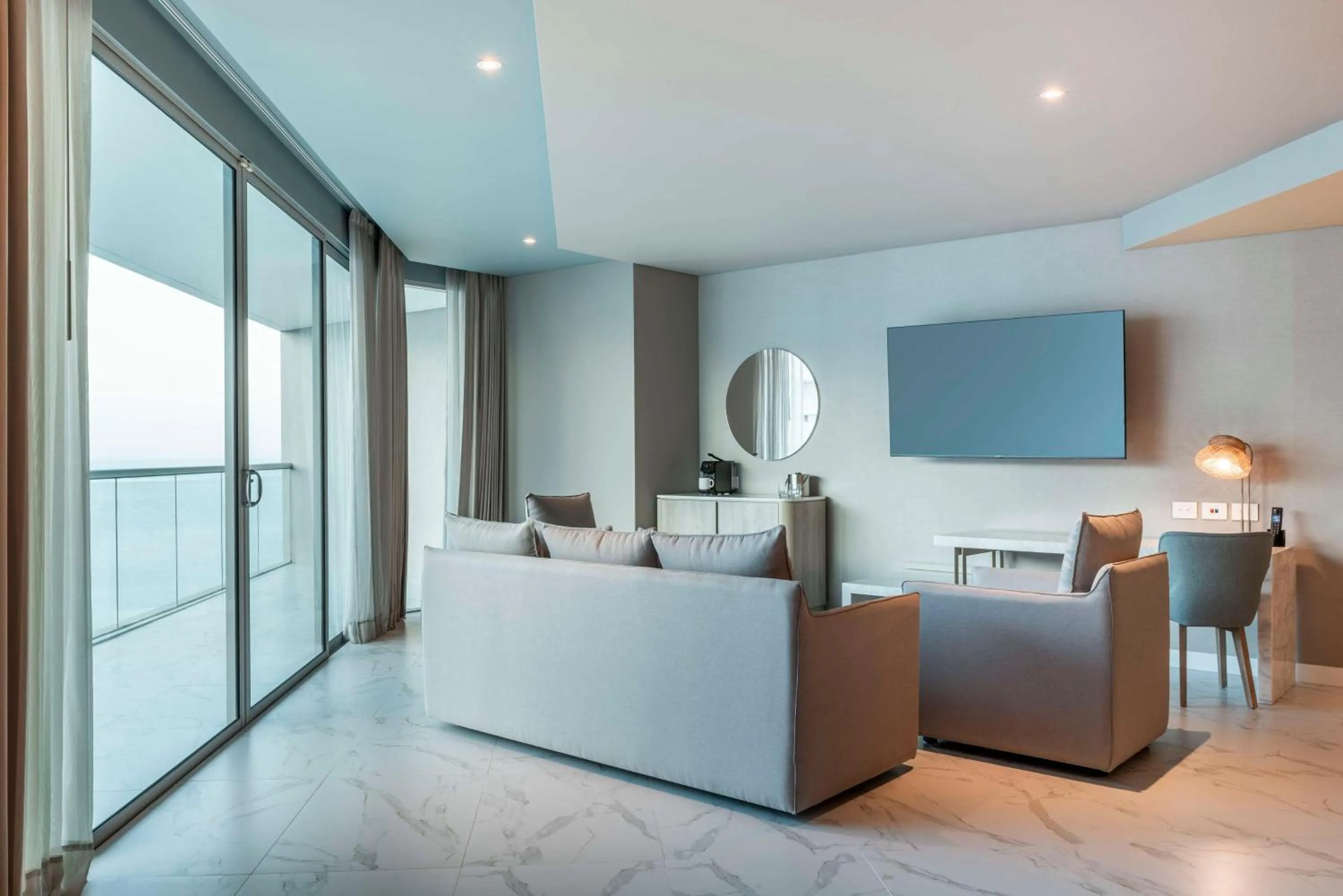 Living room in Hilton Santa Marta