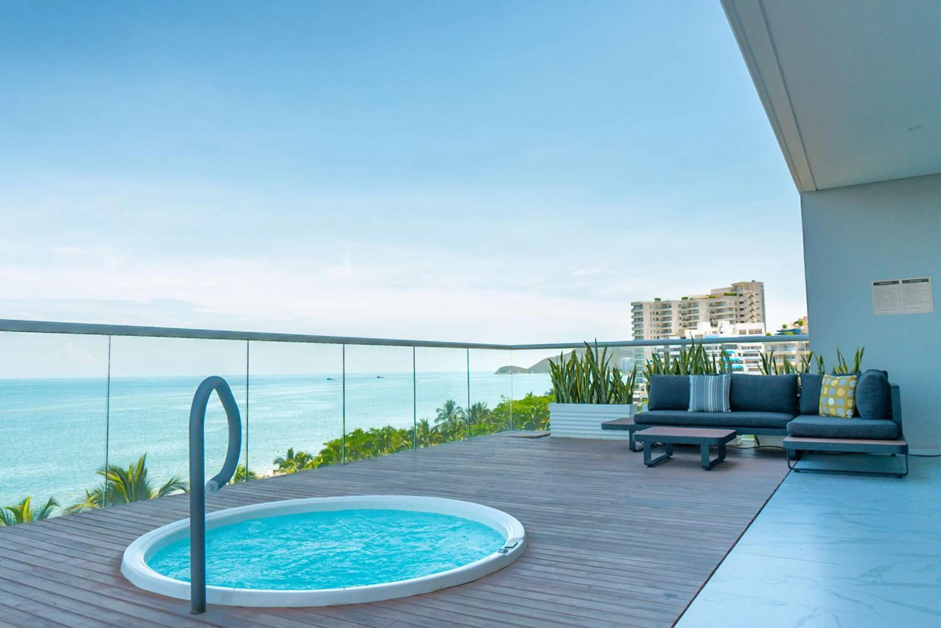 View (from property/room) in Hilton Santa Marta