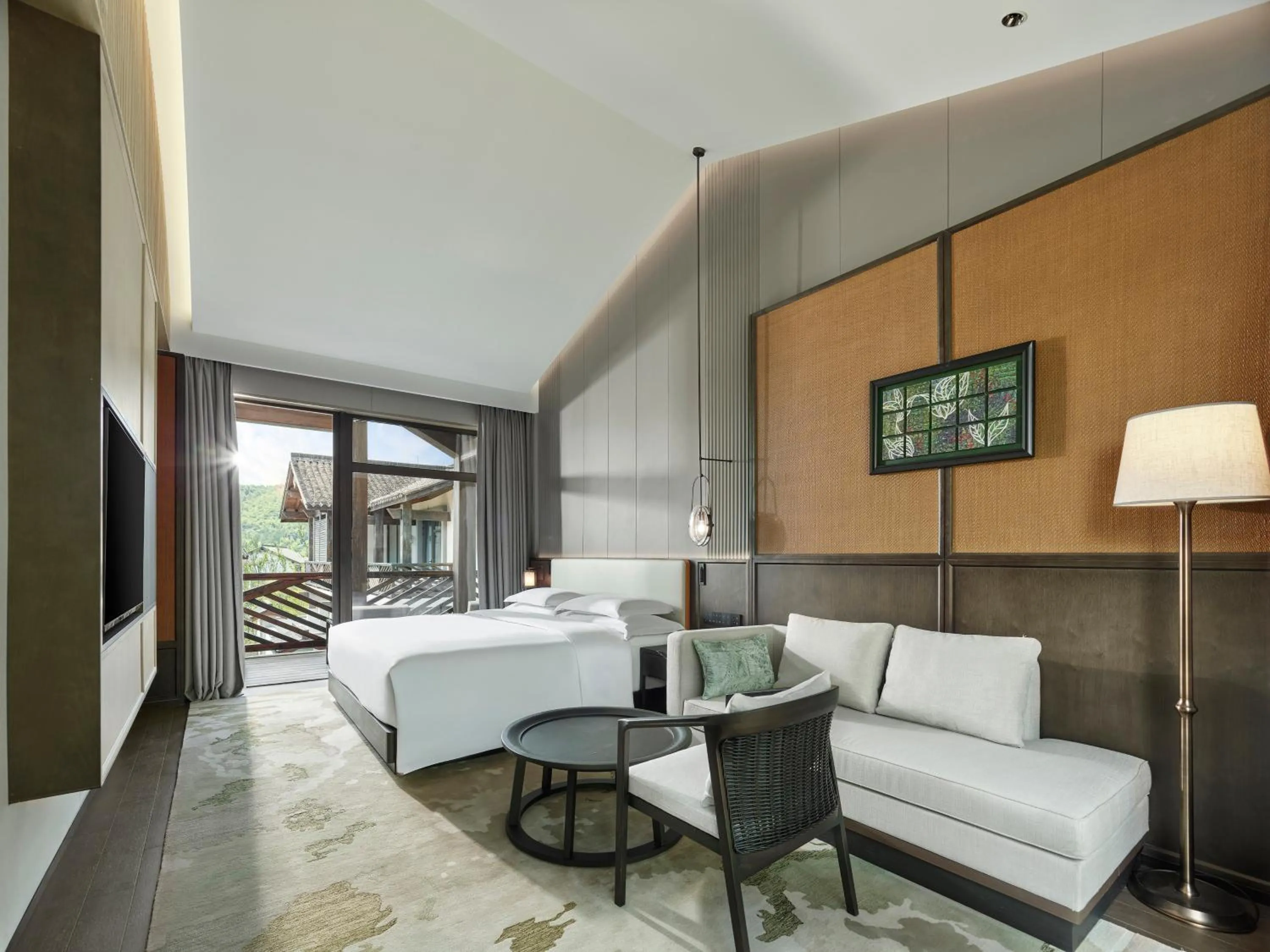 Photo of the whole room in HOMM Huzhou Xisai Shan