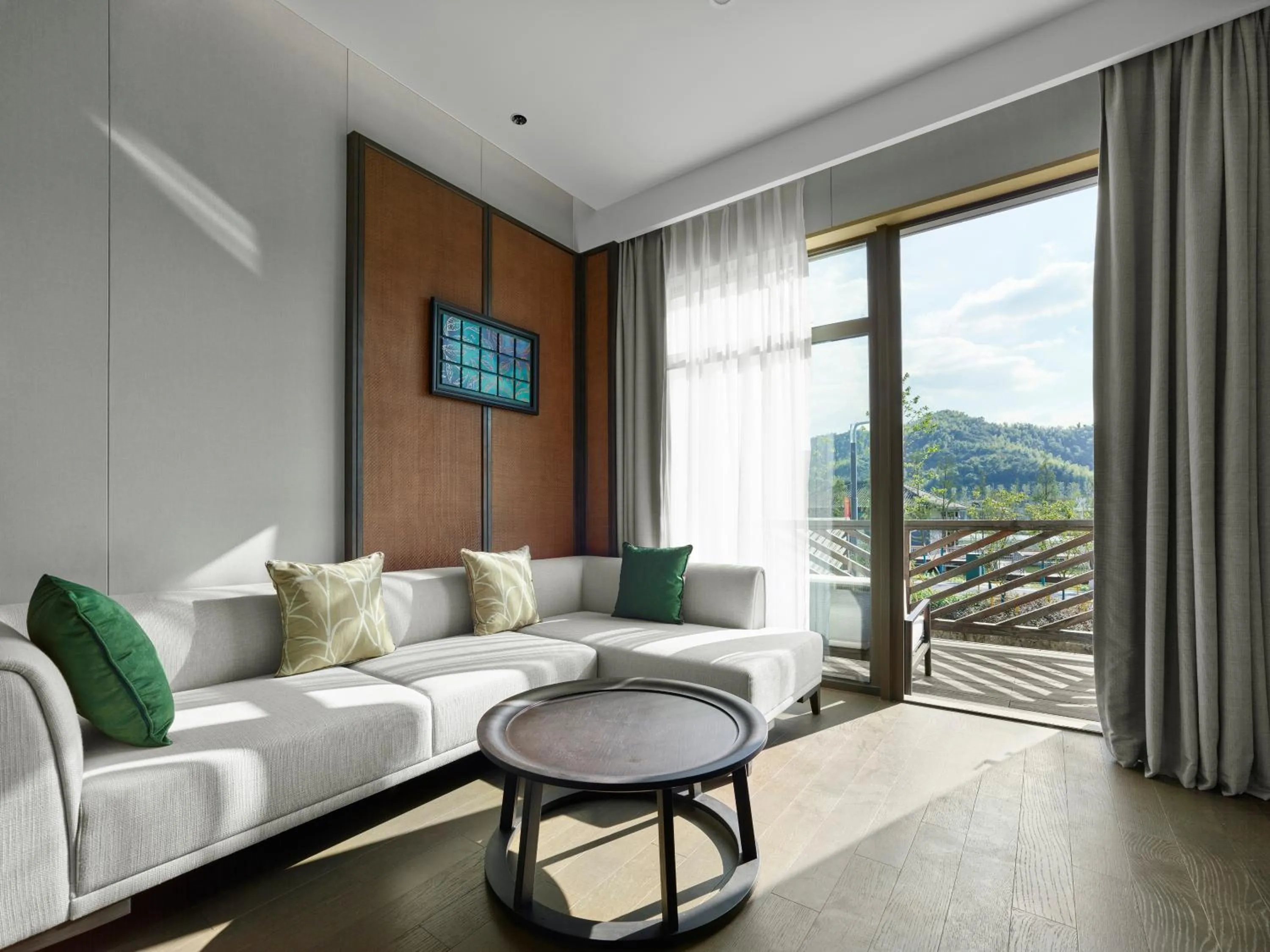 View (from property/room), Bed in HOMM Huzhou Xisai Shan