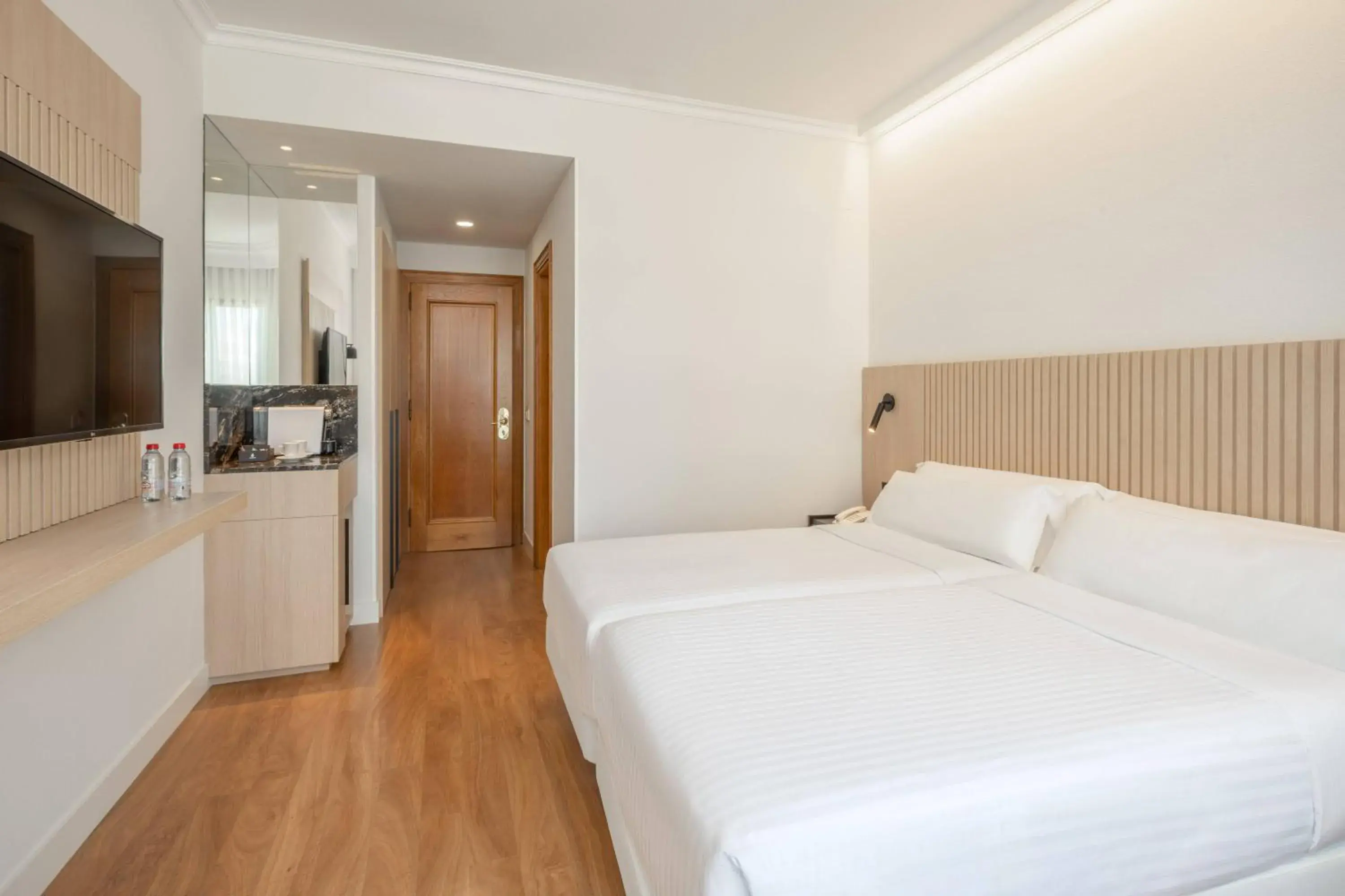 Bed in Hotel Vigo Los Galeones Affiliated by Meliá Bed in Hotel Vigo Los Galeones Affiliated by Meliá