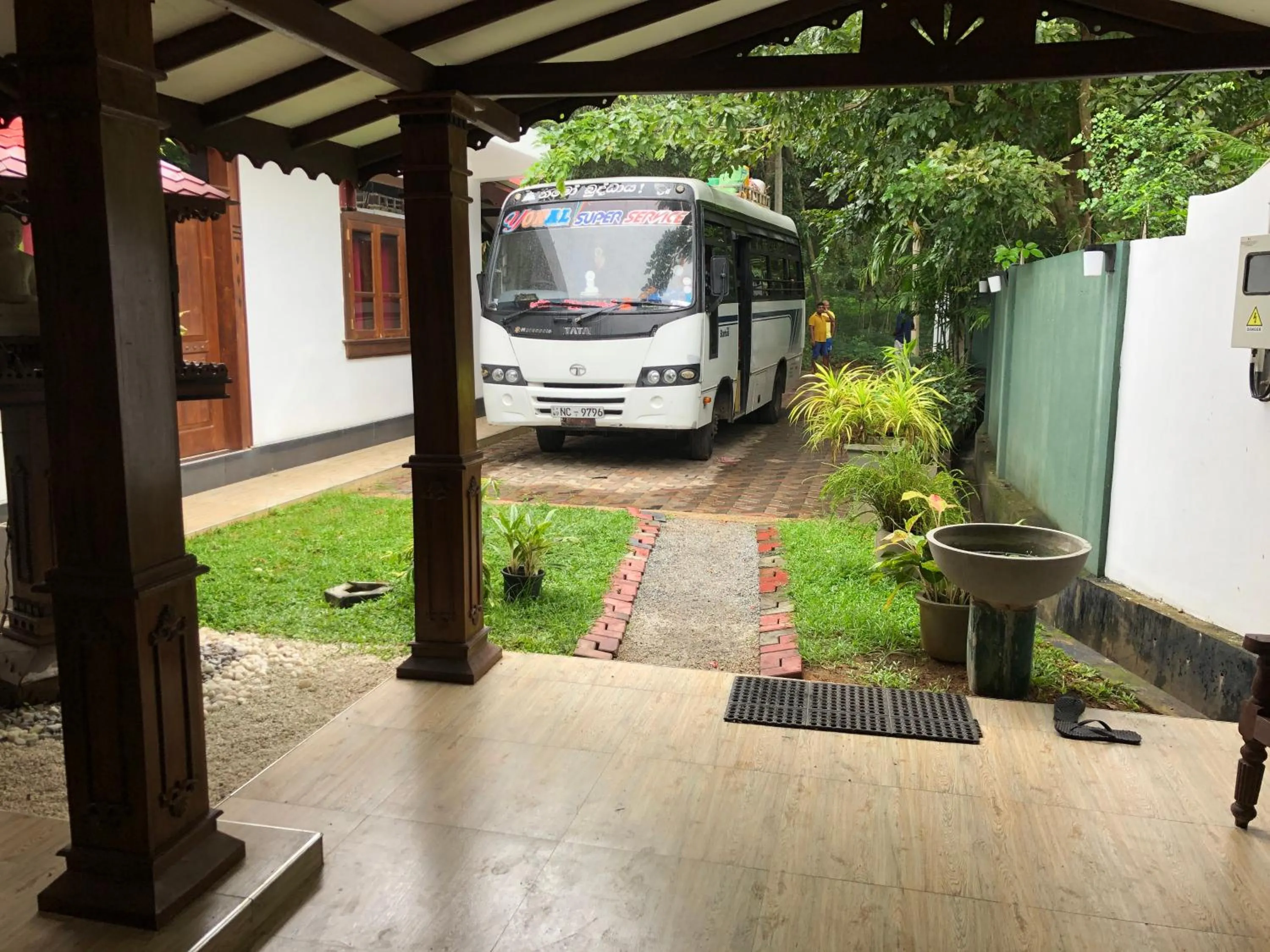 Parking in Heritage Villa Polonnaruwa