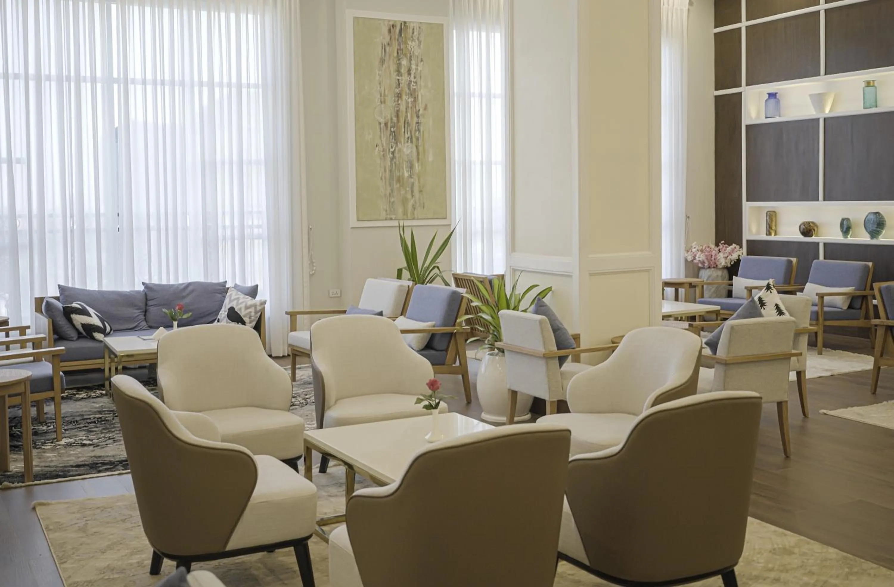 Seating area in Haile Grand Addis Ababa