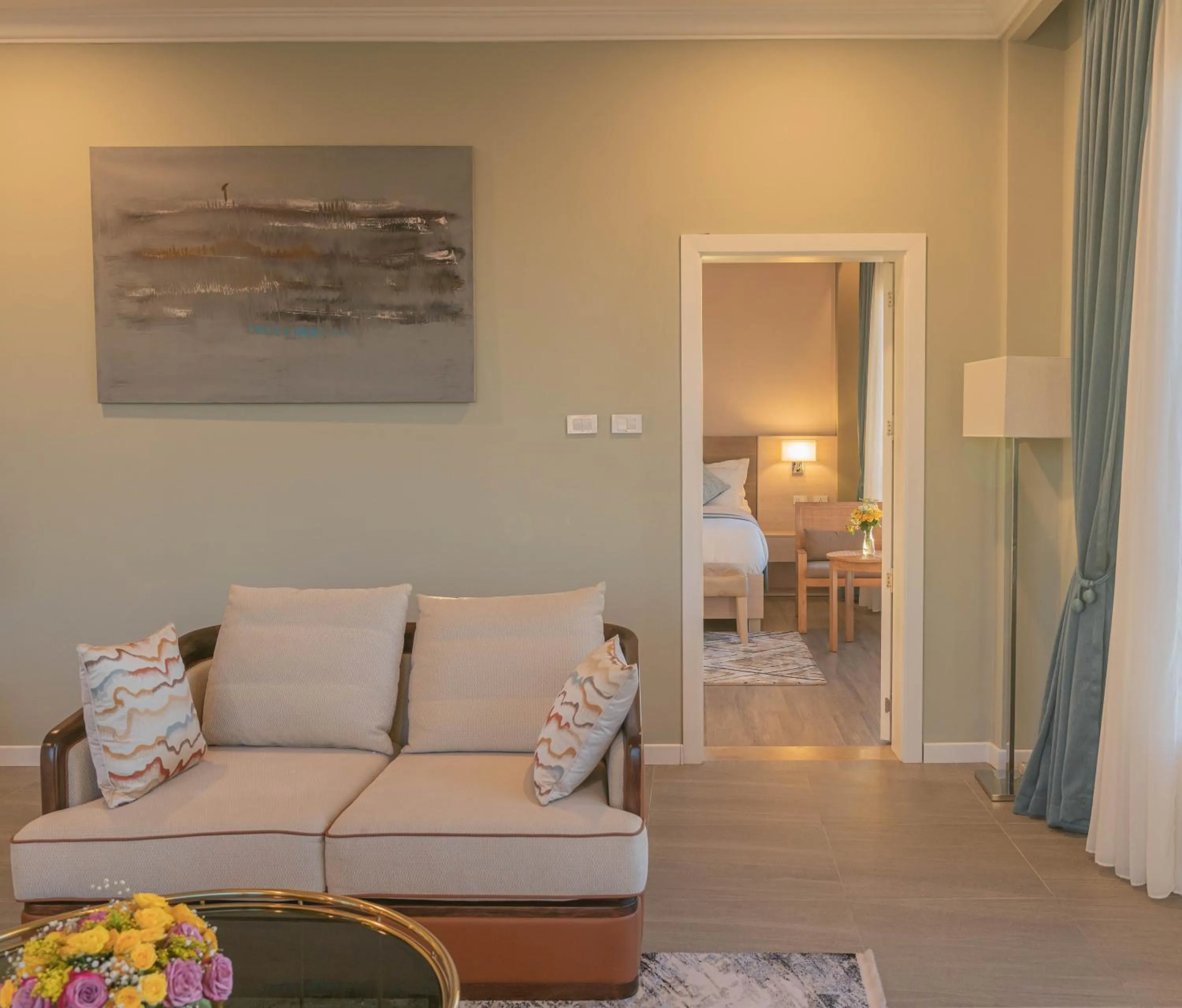 Living room in Haile Grand Addis Ababa