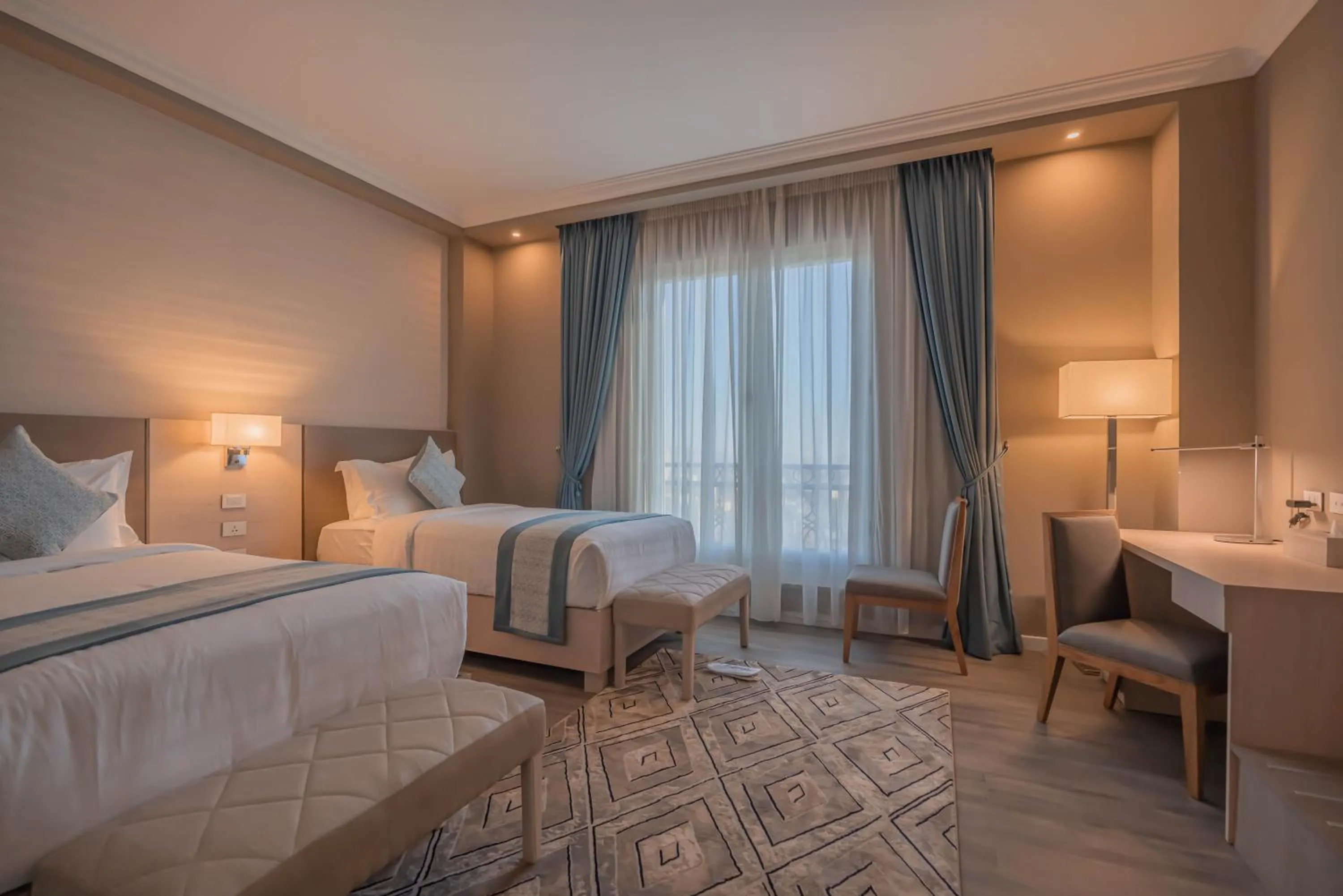 Photo of the whole room, Bed in Haile Grand Addis Ababa